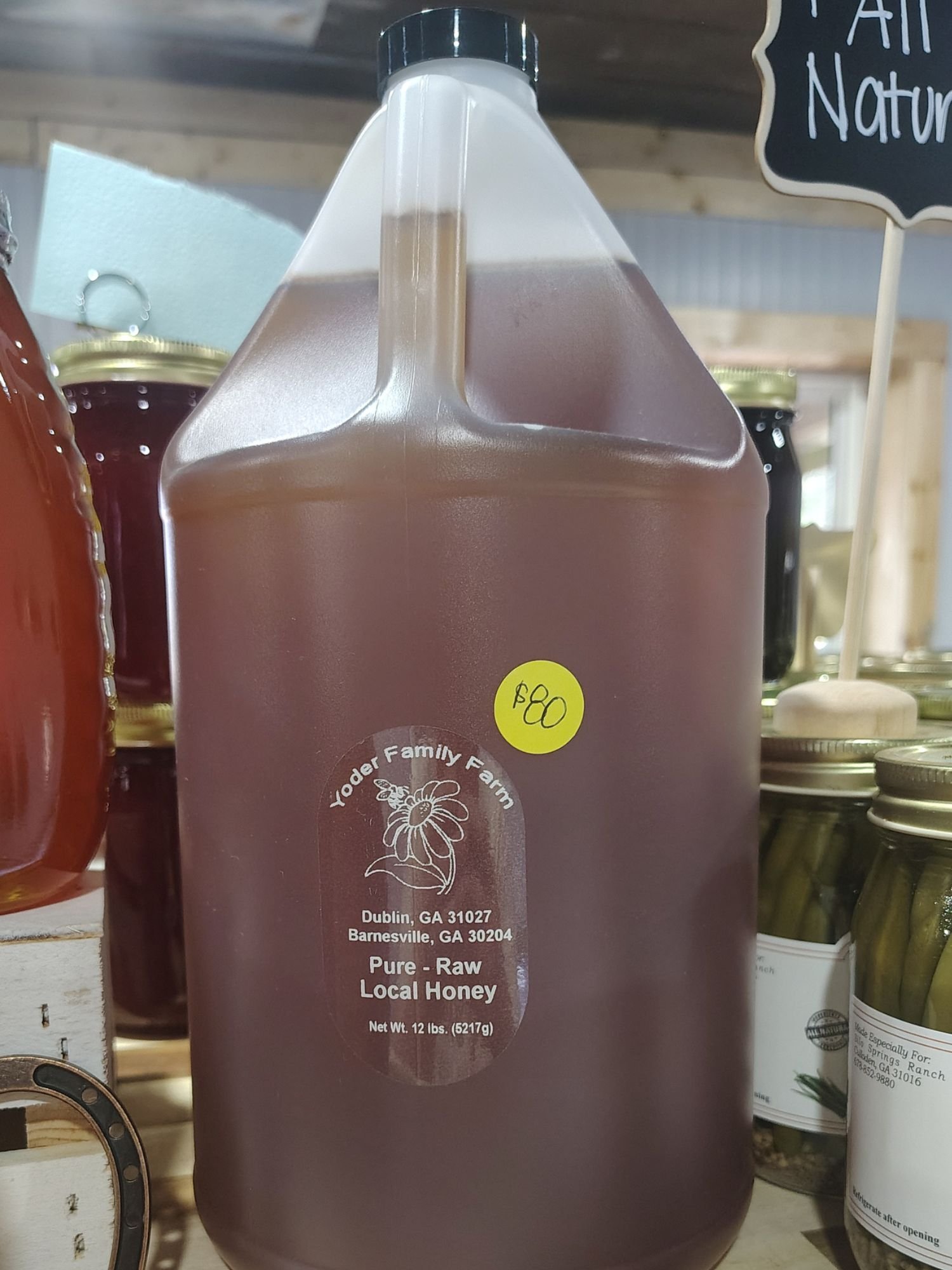 12 pounds or one gallon of raw honey.jpg
