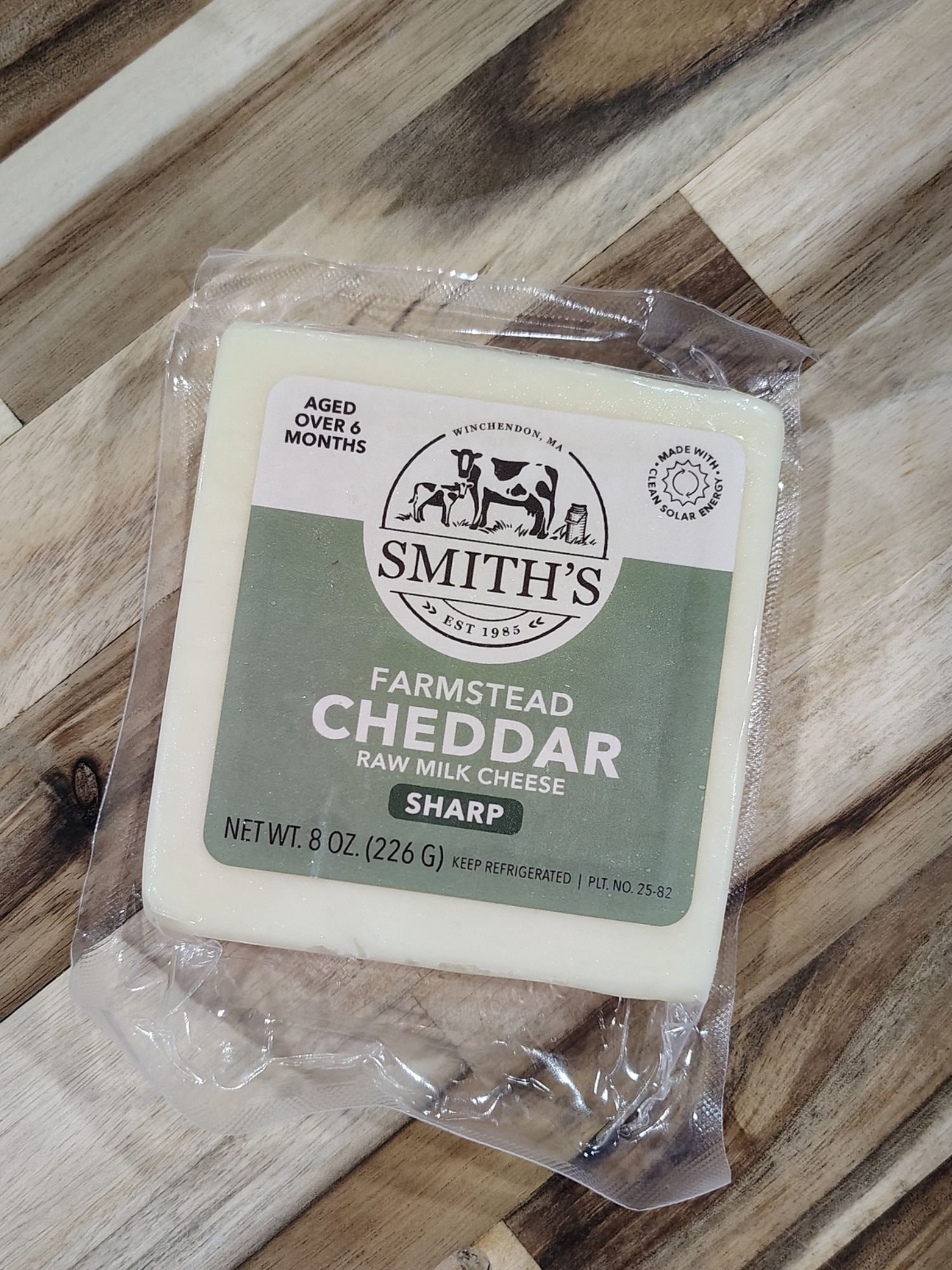 Raw Milk Sharp Cheddar Cheese