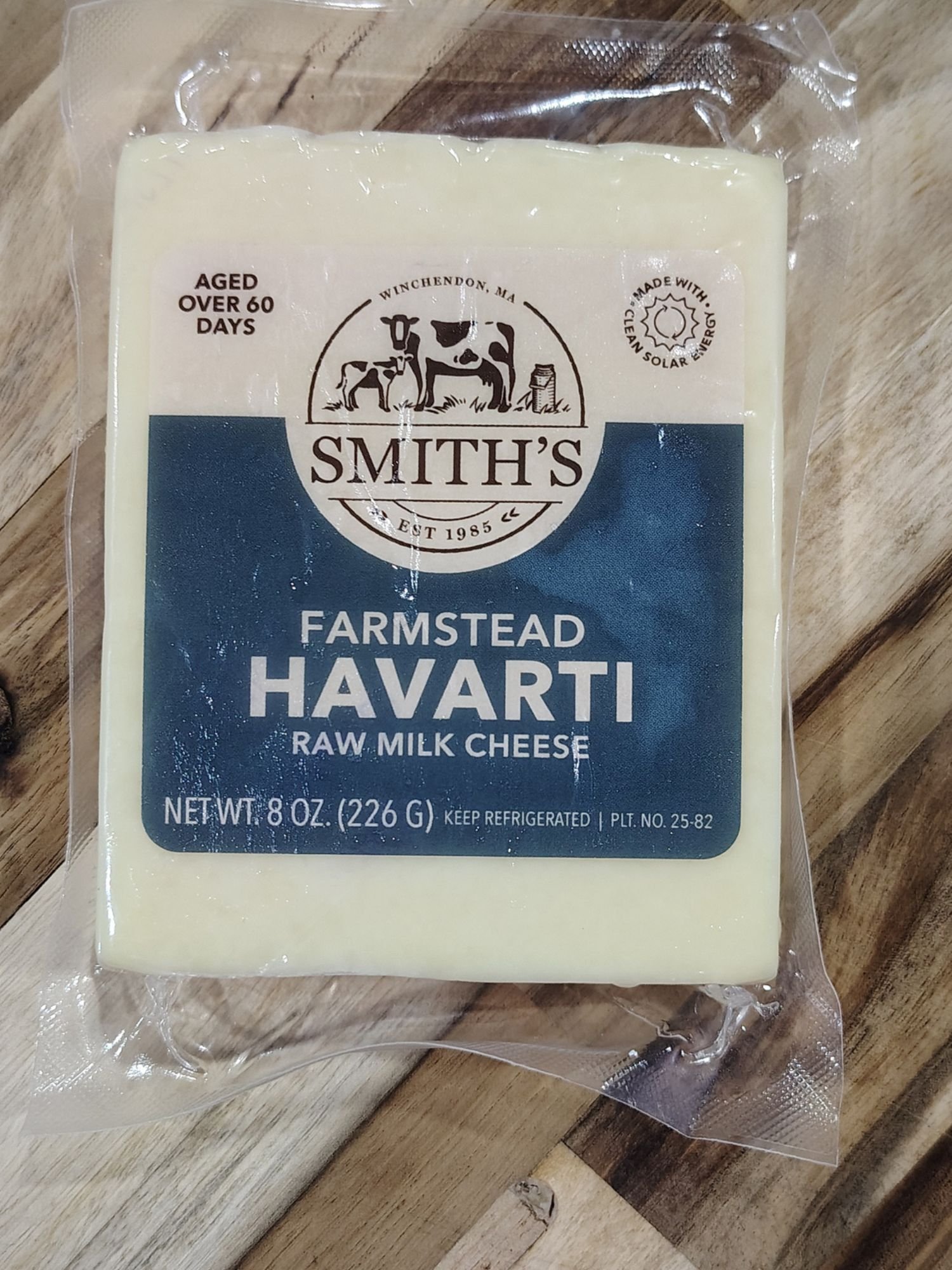 Raw Milk Havarti Cheese