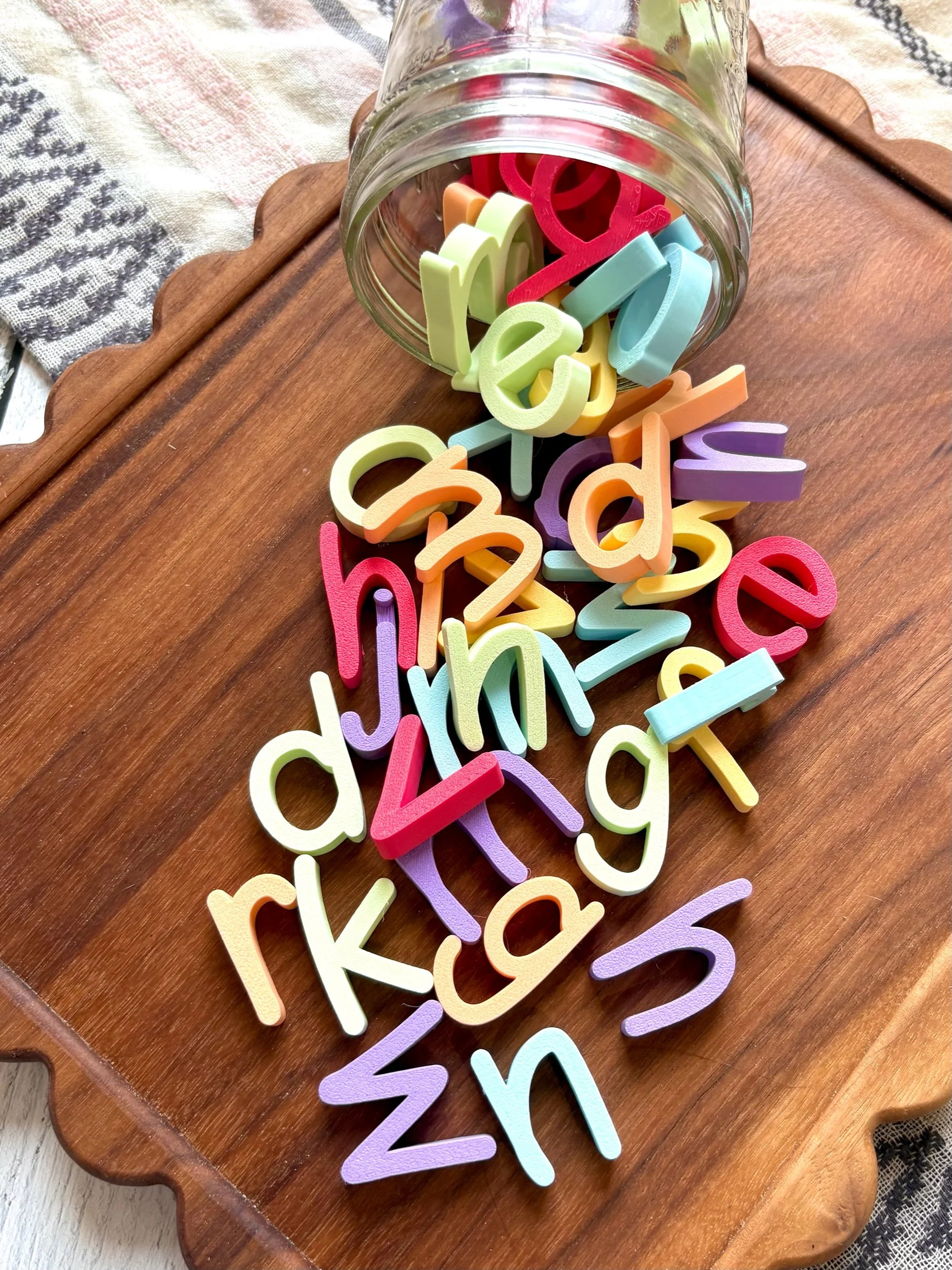 Uppercase and Lowercase Full Alphabet Set