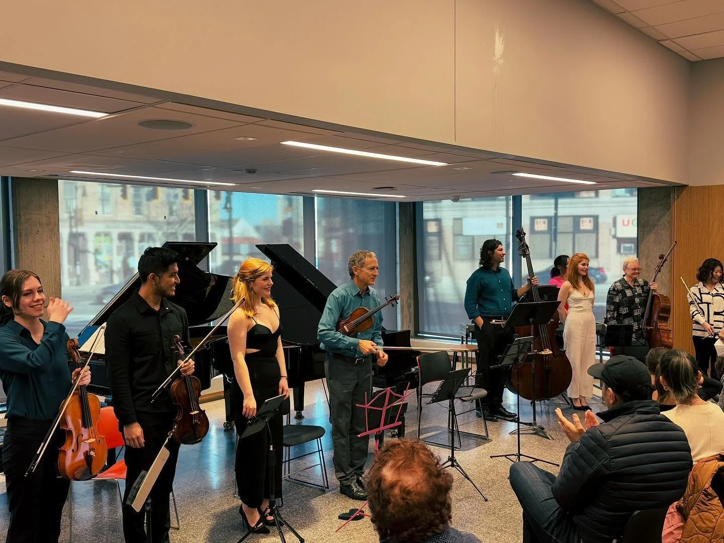 Here we&rsquo;re sharing with you some pictures from the weekend: joyful times with the Carnival of the animals and supporting a beautiful initiative which allows so many children to receive free piano lessons and introduces them to music ✨🎶 #saints