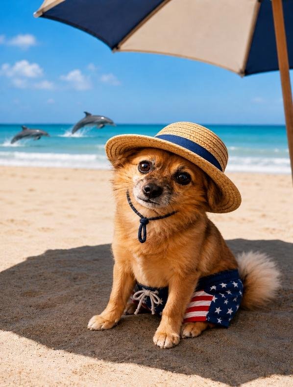 June Bobo Gazette Bobo at the beach
