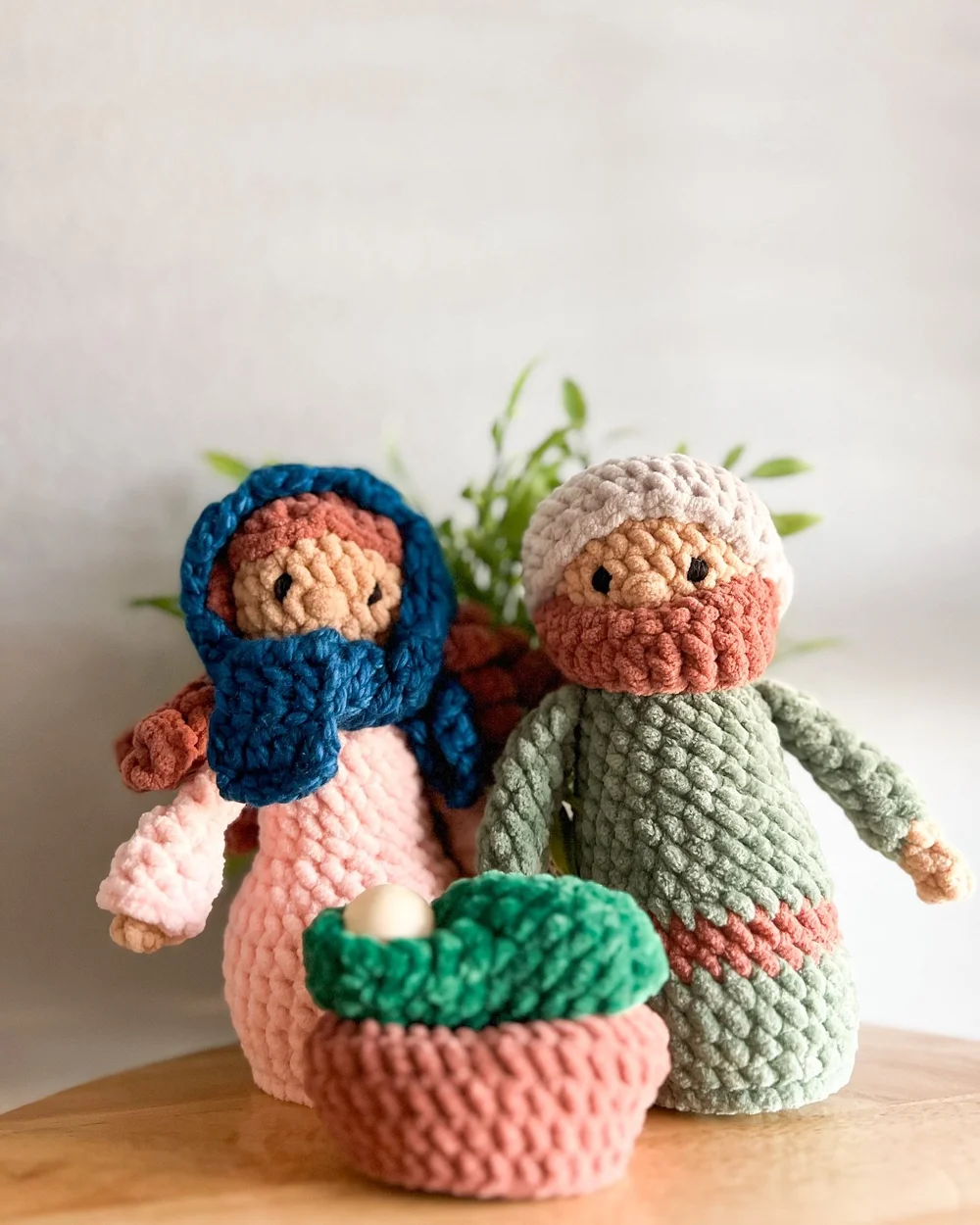 This beautiful Nativity pattern by @crochet.cornerbyk  is officially LIVE! ✨

What I admire most about Kristina&rsquo;s very first pattern is the attention to detail with every piece. I&rsquo;m so impressed and honored that I had the chance to test i