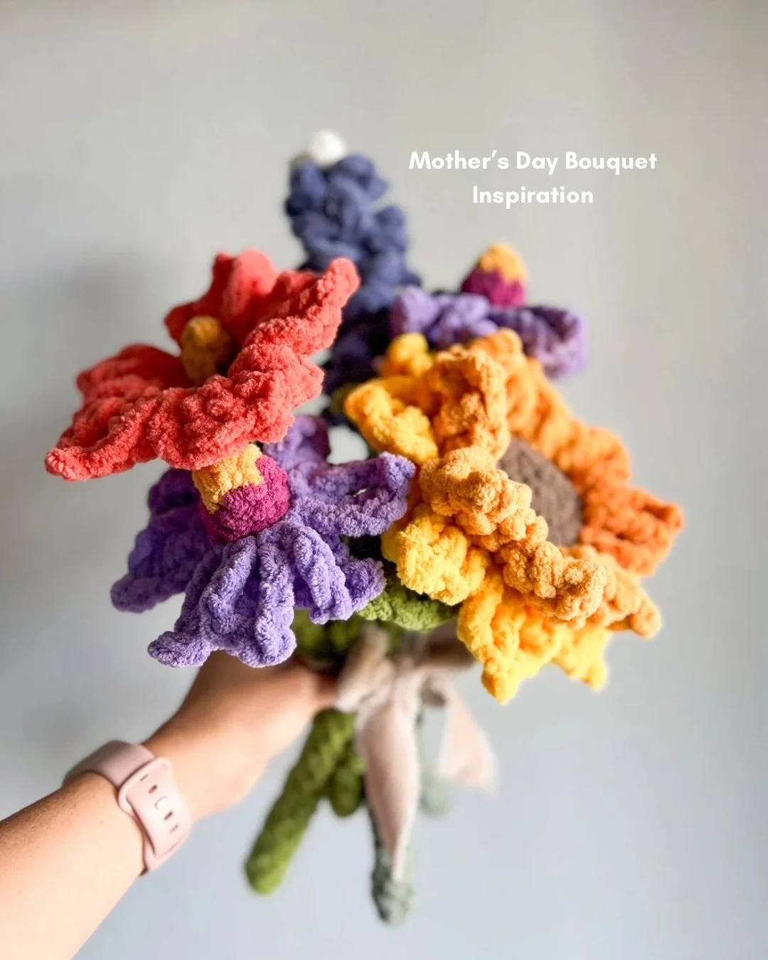 Day 2 of bouquet inspiration for Mother&rsquo;s Day 🌺 

If you know someone who loves a good whimsical color scheme, then this bouquet would be the perfect fit. 

If you&rsquo;re looking to make a smaller version, any 3 of these flowers combined wou