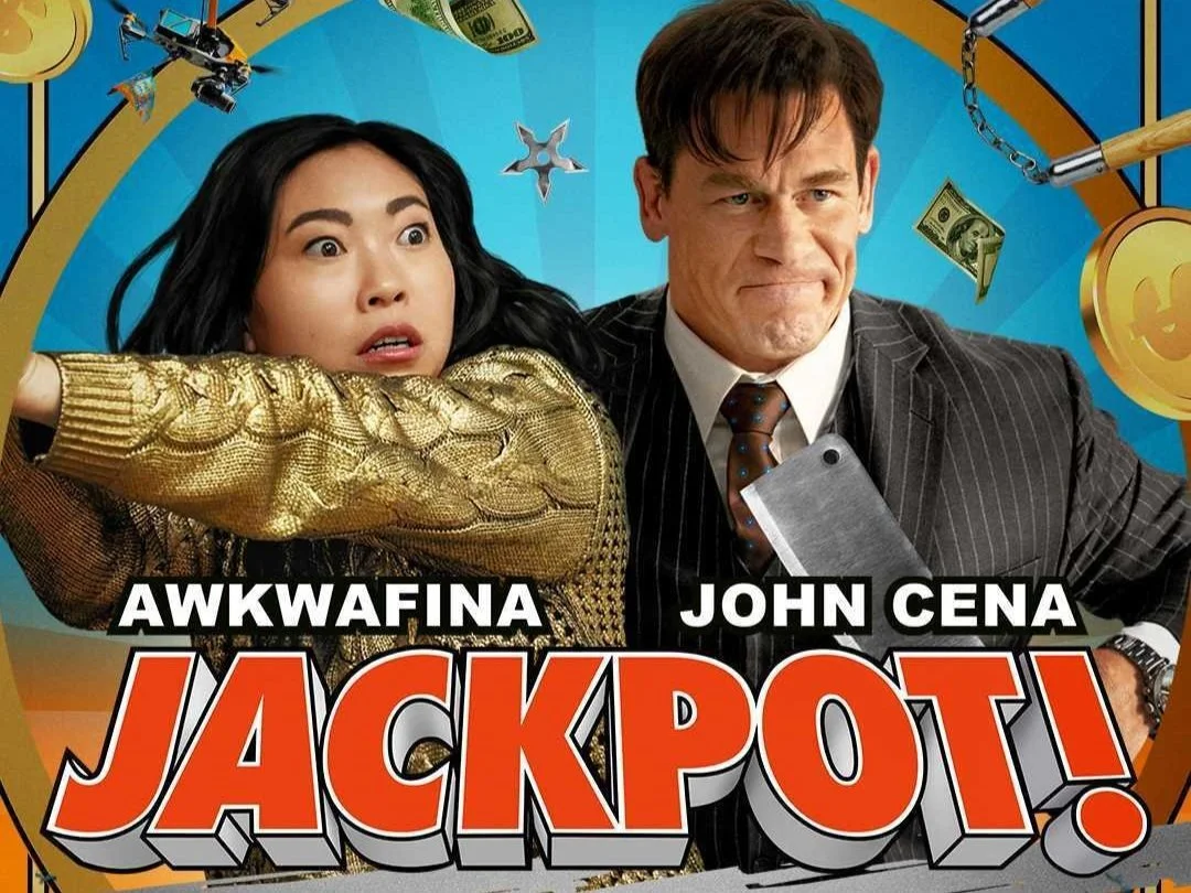 Amazon MGM Sets Streaming Date, Releases Official Trailer, Poster for Awkwafina/John Cena Comedy JACKPOT!