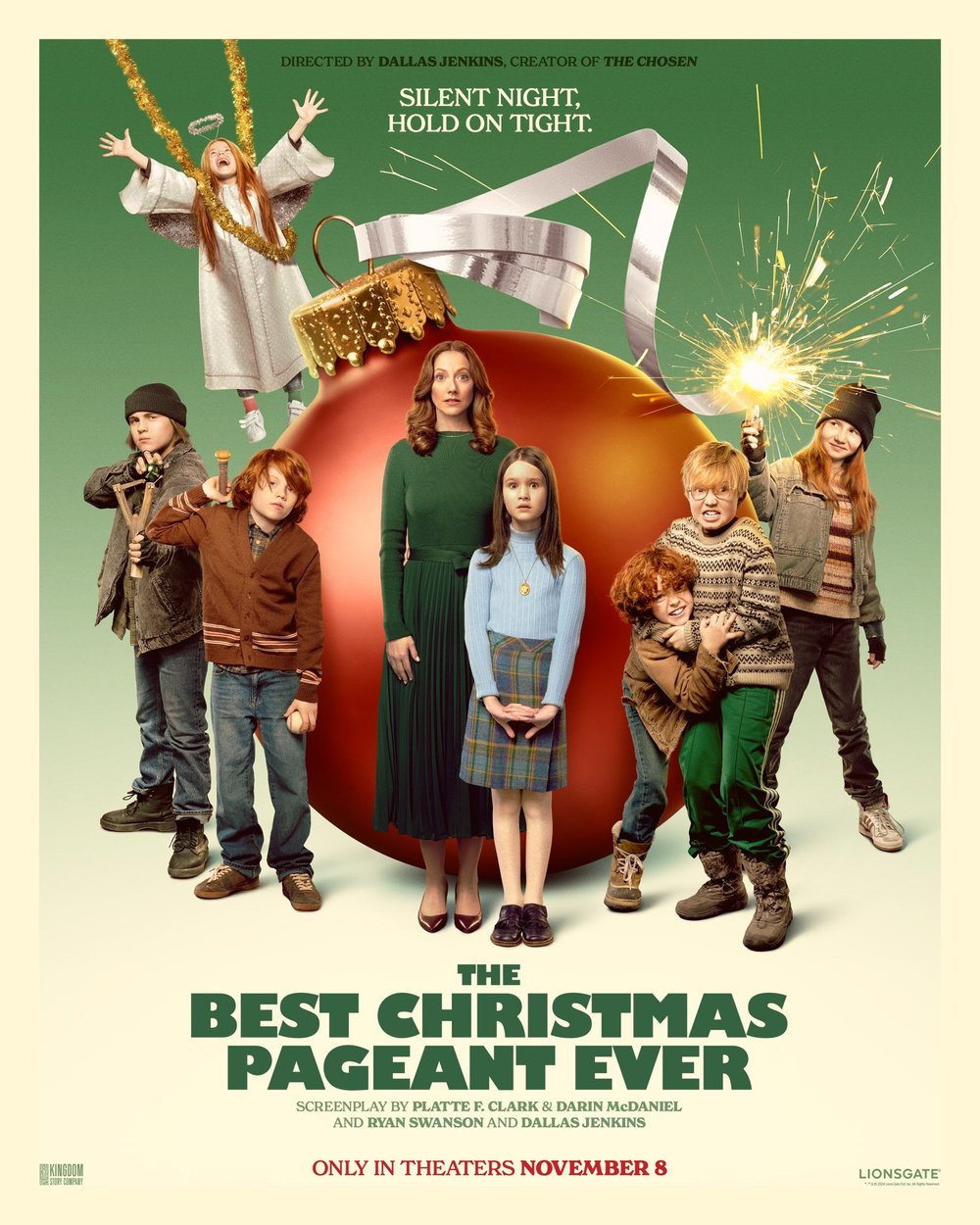 Lionsgate Releases First Trailer Poster For THE BEST CHRISTMAS PAGEANT lionsgate-releases-first-trailer-poster-for-the-best-christmas-pageant