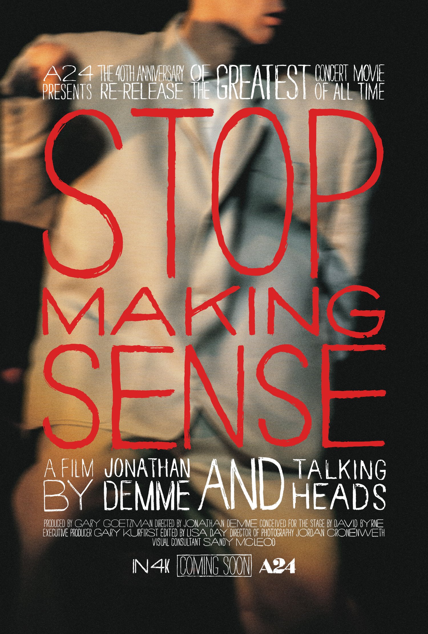 STOP MAKING SENSE REMASTERED (2023) — When To Stream