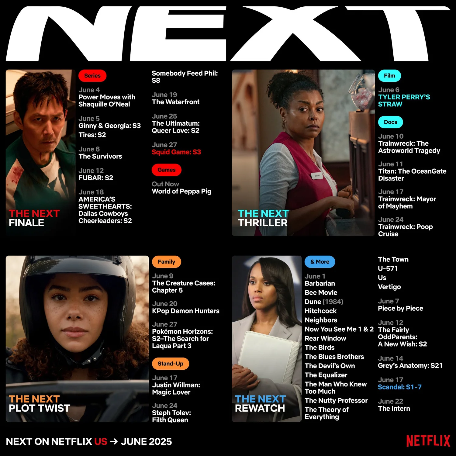 Here’s What’s Streaming on Netflix in June 2025 — When To Stream