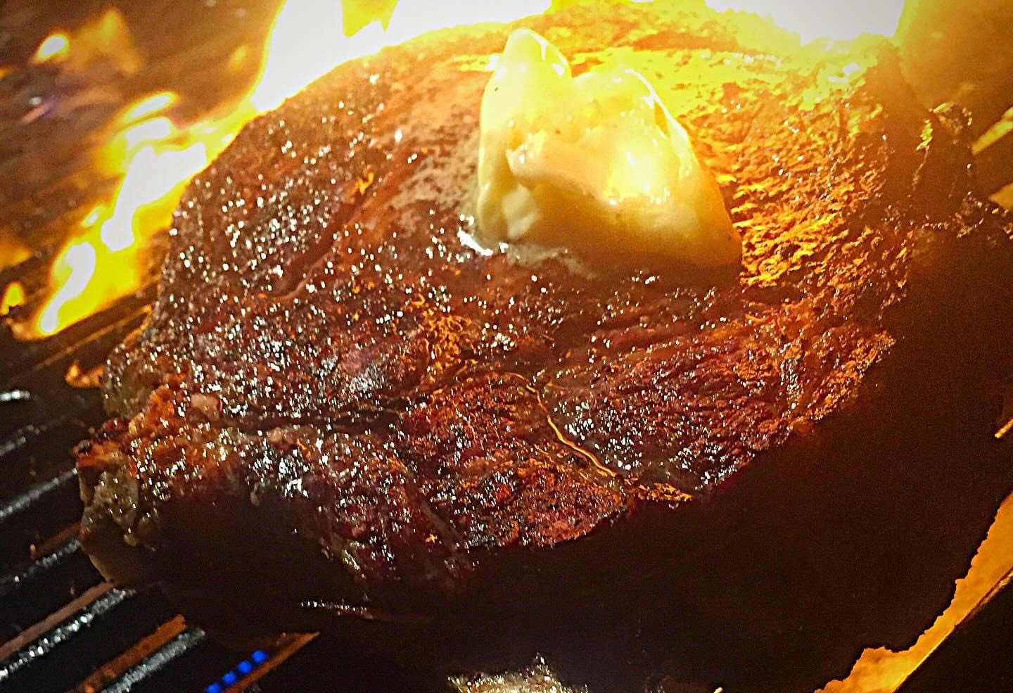 Flame-Grilled Steak with Butter - Houston Catering
