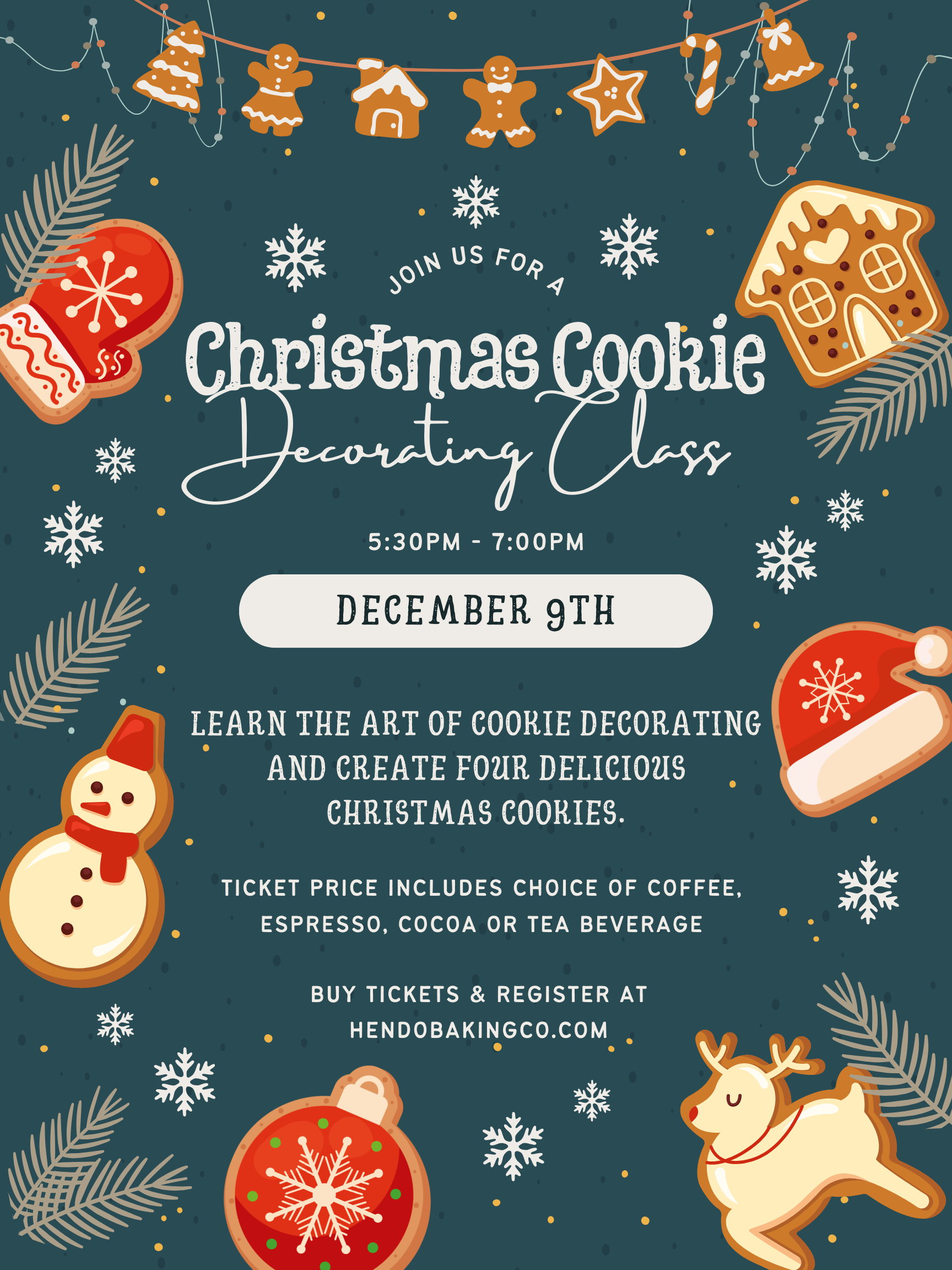 Cookie Decorating with Hendo Baking Co.