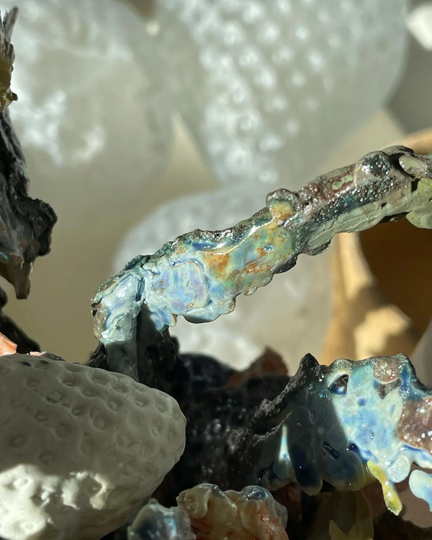 Beautiful color under the sunshine! 

#ceramics #glaze #rca #rcaceramicsandglass