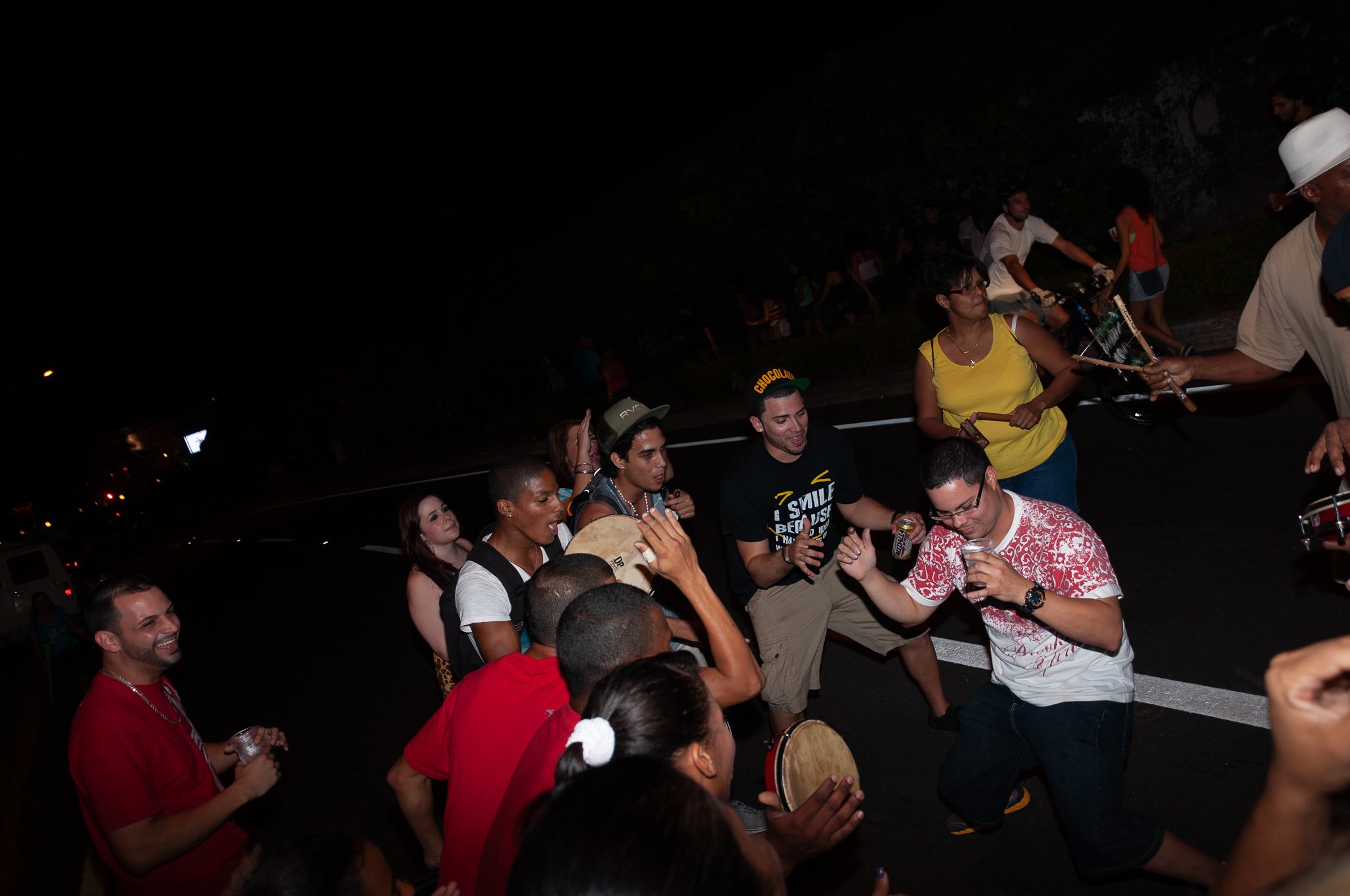 Street side dance time