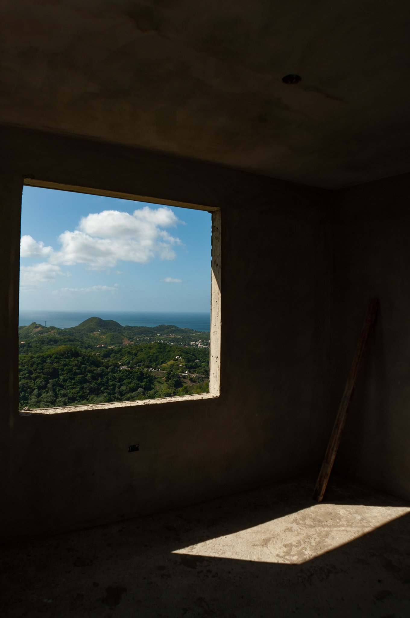house on cliff
