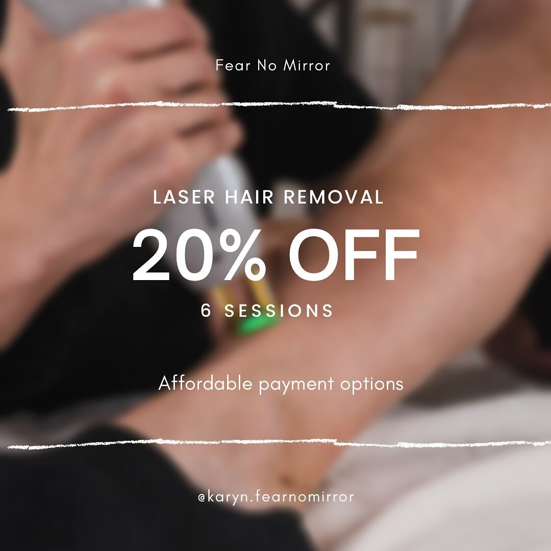 20% off Laser hair removal packages  for 6 treatments. Questions if this will work for you? Doesn't hurt to ask. Hit the &quot;get a quote&quot; button :)
.
.
.
.
.

#laserhairremoval #laser #skincare #beauty #hairremoval #microneedling #skin #hairfr