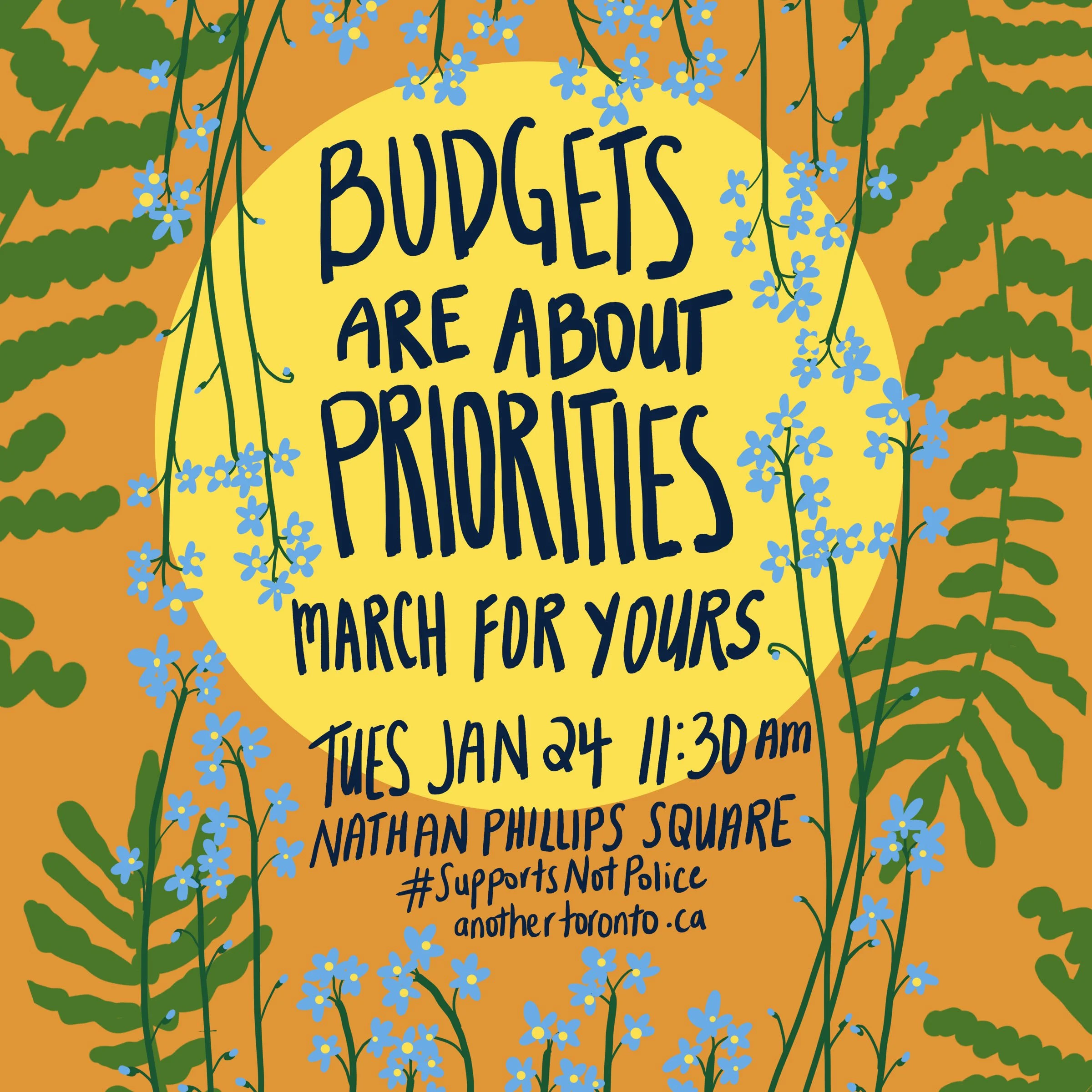 Poster Campaign for our Month of Action