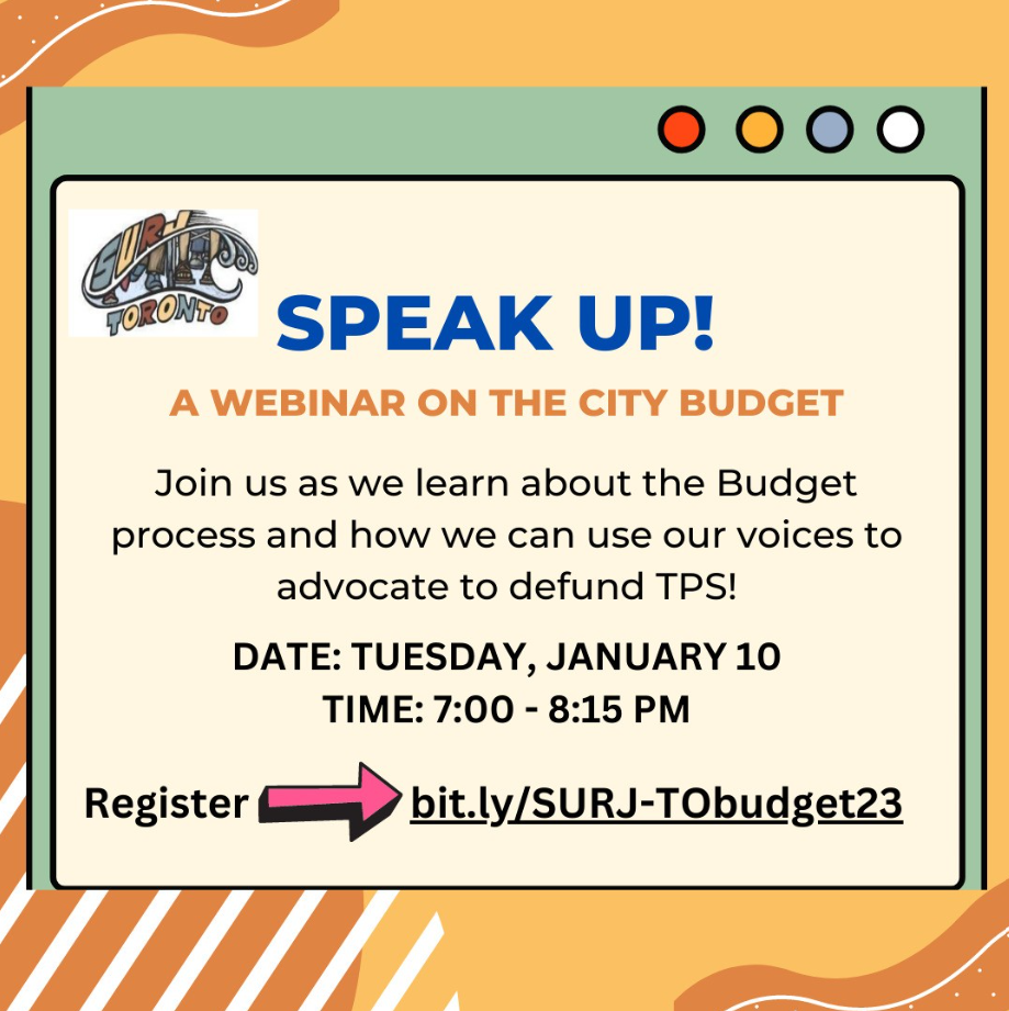 SPEAK UP! A Webinar on the City Budget