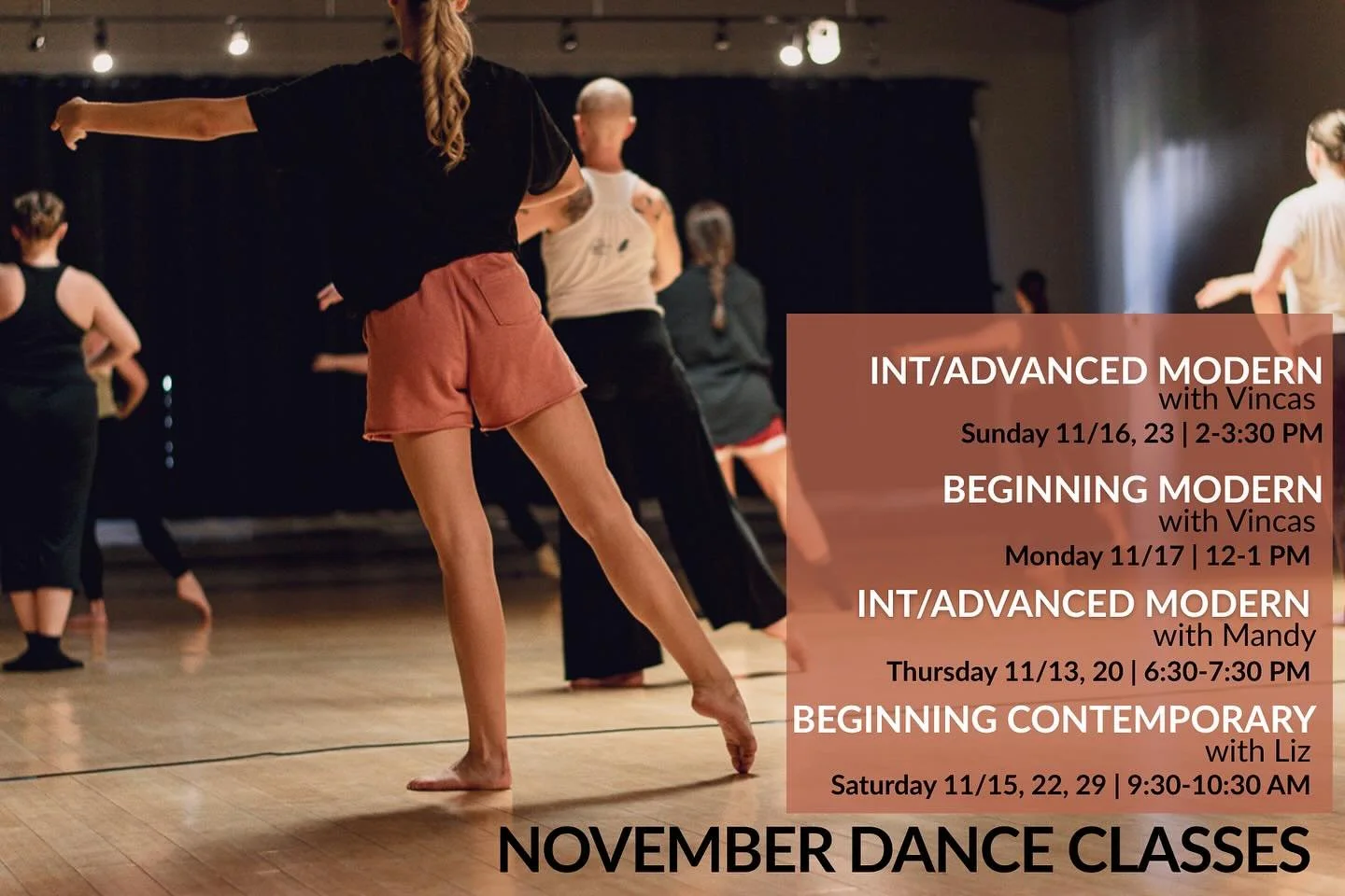 We&rsquo;re dancing this month! From beginning to advanced we have the class for you. Visit vytalmovement.org for more information &amp; to register. See you in the studio💃🏻

📸: @marenn33