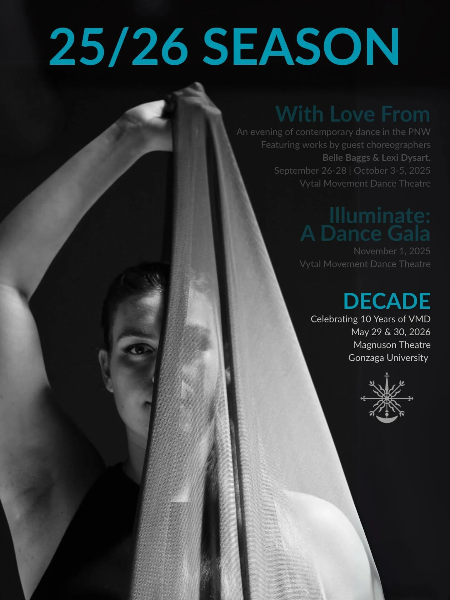 We are thrilled to share that our Spring 2026 concert Decade will take place at the Magnuson Theatre on May 29 &amp; 30! Mark your calendars for a special event celebrating 10 years of Vytal Movement Dance. 

Thank you to everyone who has supported u