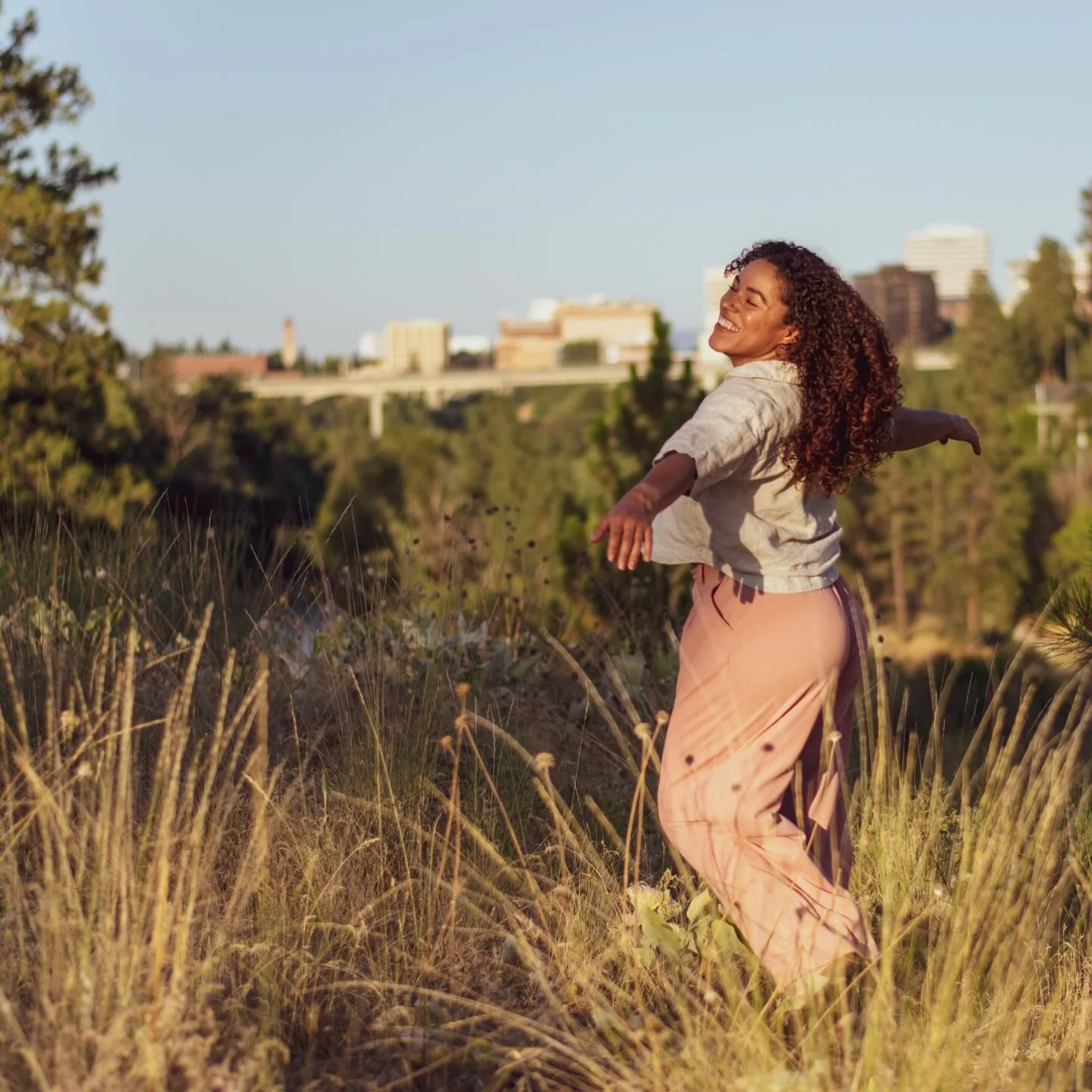 Today is our beloved dancer Mikaela Boyle&rsquo;s birthday! 🎂 This picture truly captures Mikaela. She is joy, she is optimism and she is beautiful movement. We&rsquo;re so thankful for everything she brings to Vytal in the studio, behind the scenes
