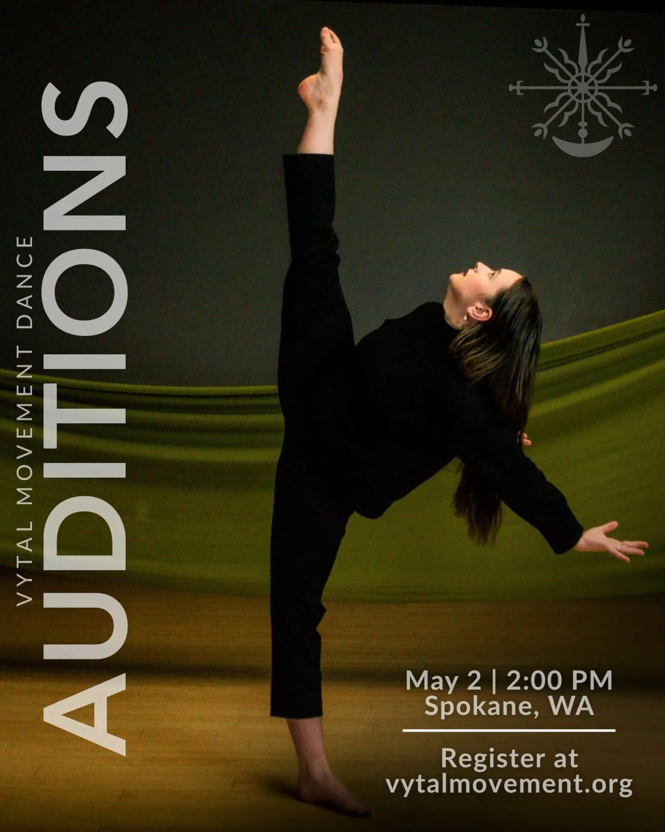 Audition for Vytal Movement Dance&rsquo;s Season 11🌟

We are seeking new movers to join us in our 11th Season as we continue to engage, educate and encourage the Spokane community through dance. Opportunities include professional performances, techn