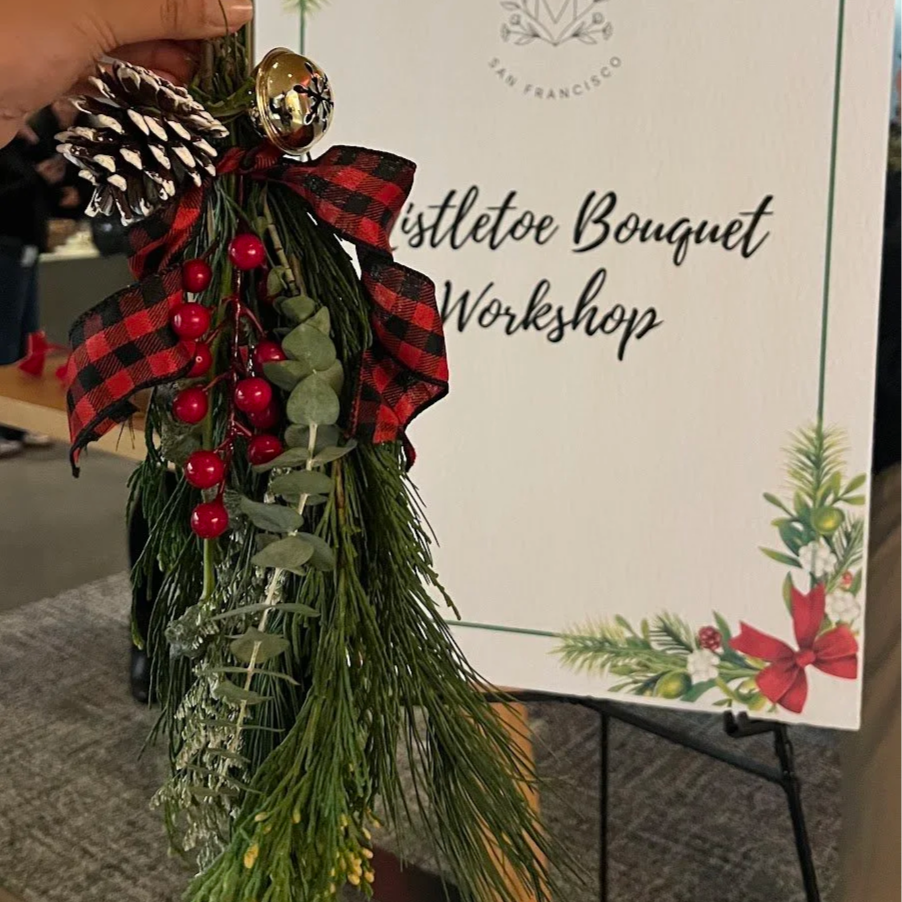 pressed flowers on candles workshop for san francisco bay area
