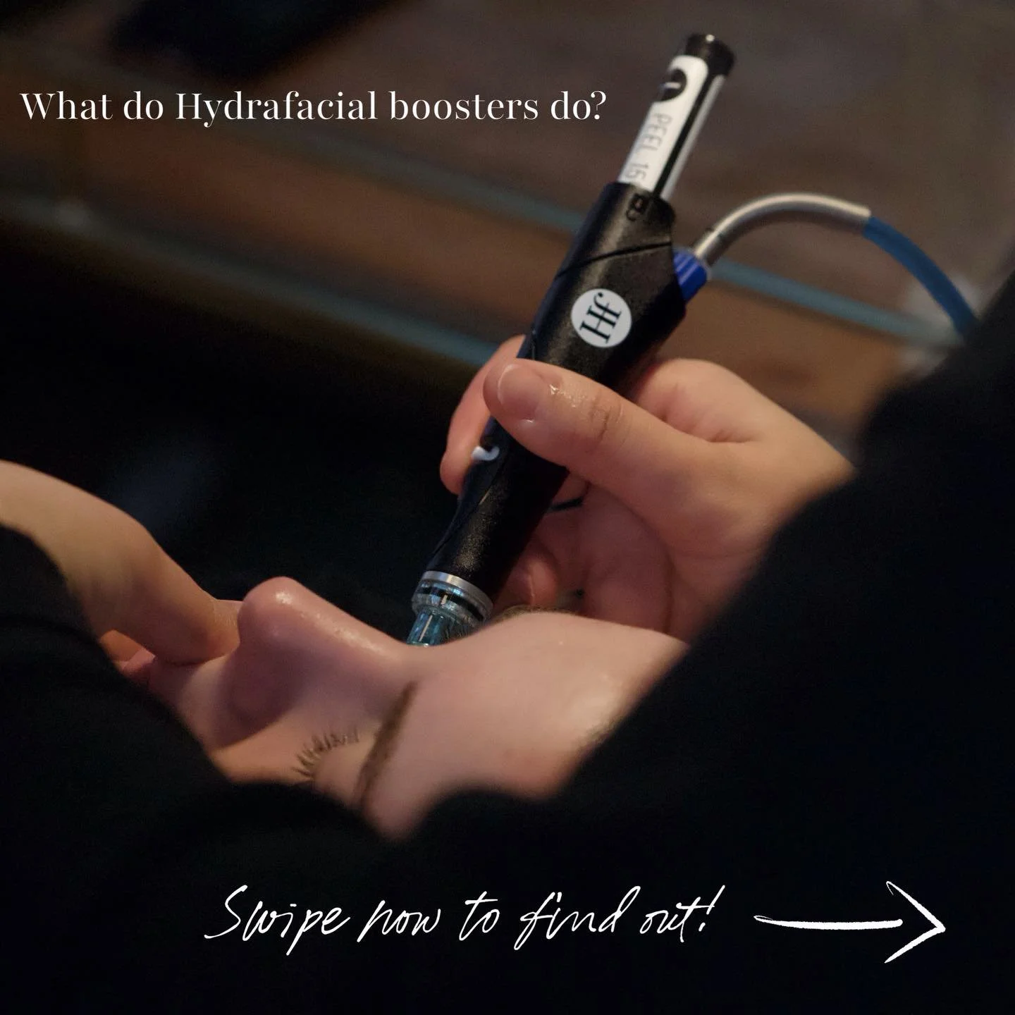 HydraFacial Boosters: Your Skin&rsquo;s BFF! 
Target your skin&rsquo;s unique needs&mdash;brightening, firming, or smoothing&mdash;while delivering a radiant, healthy glow. Customizable, professional, and packed with powerful actives for next-level s