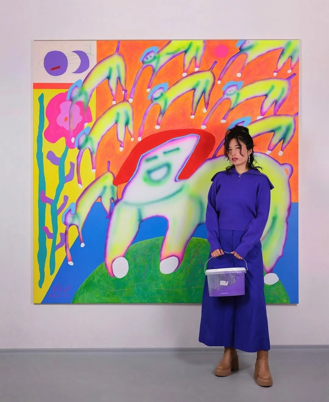 Meet and explore the vibrant and fantastic work of Ruohan Wang @ruo_han_wang &mdash; Chinese born / Berlin based artist 🎨🩷✨

We&rsquo;re beyond thrilled to be teaming up with Ruohan on an exclusive collaboration for @peakperformance SS26 collection