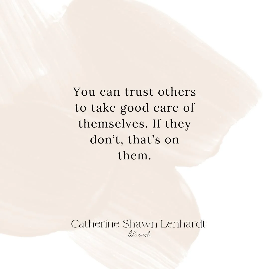 You are not responsible for saving anyone from their own choices. Trust them to handle their path and trust yourself enough to step back. 🤍 #boundaries #selftrust