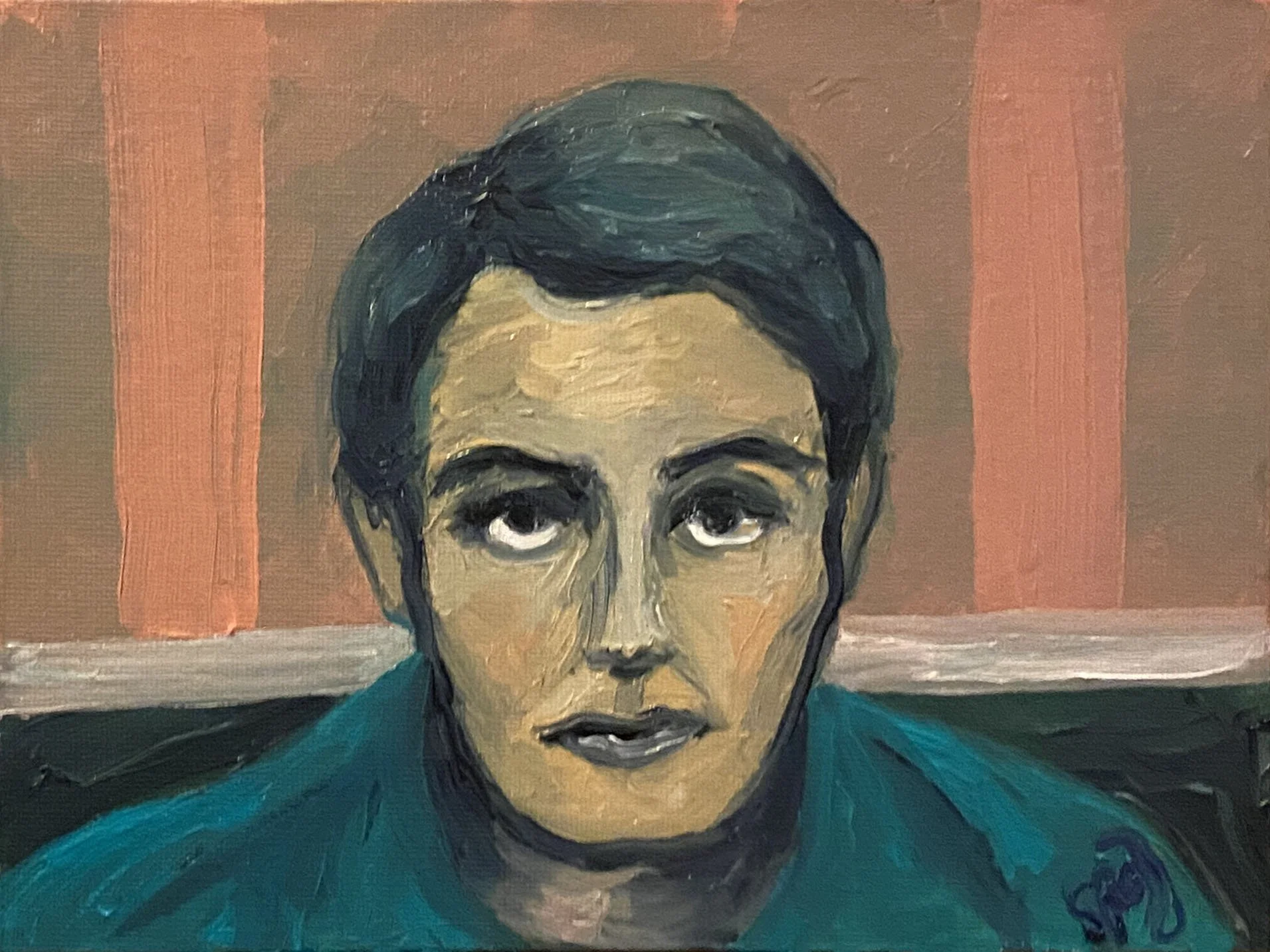 "Look Up"
Oil on Canvas Board
2022