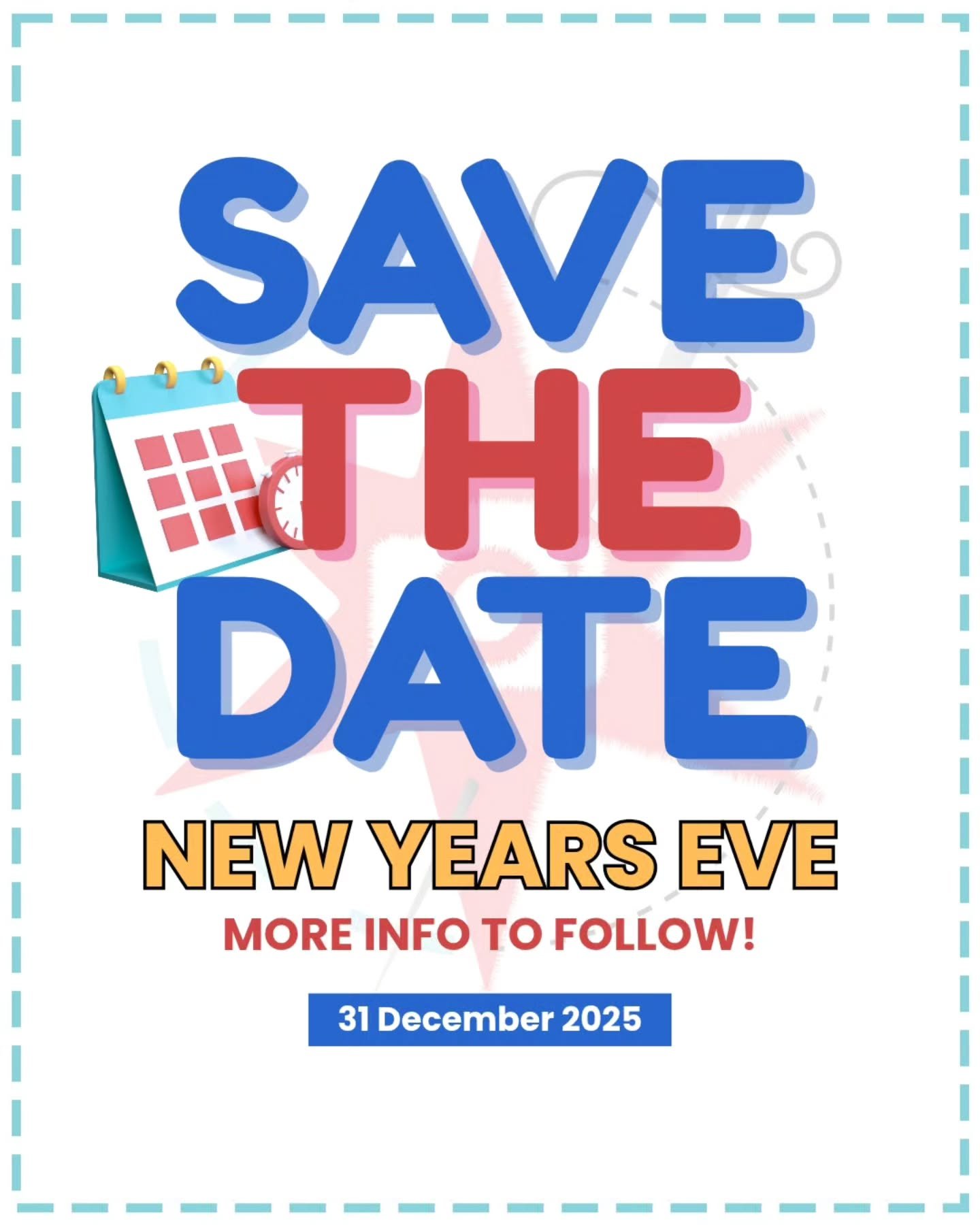 Mark your calendars! We'll get more info to you this weekend. 😀