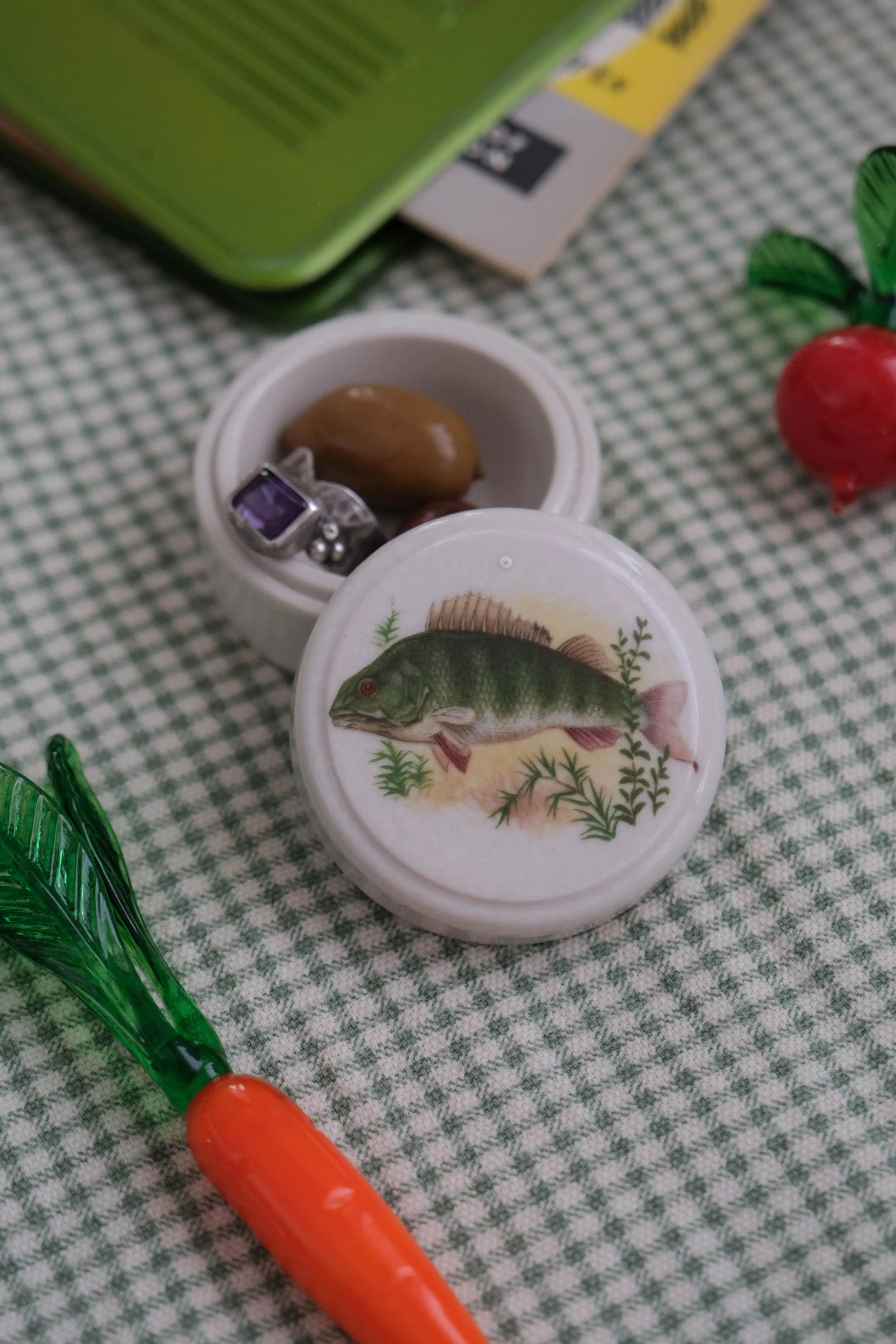 Gentleman's Relish Ceramic Trout Trinket Pot