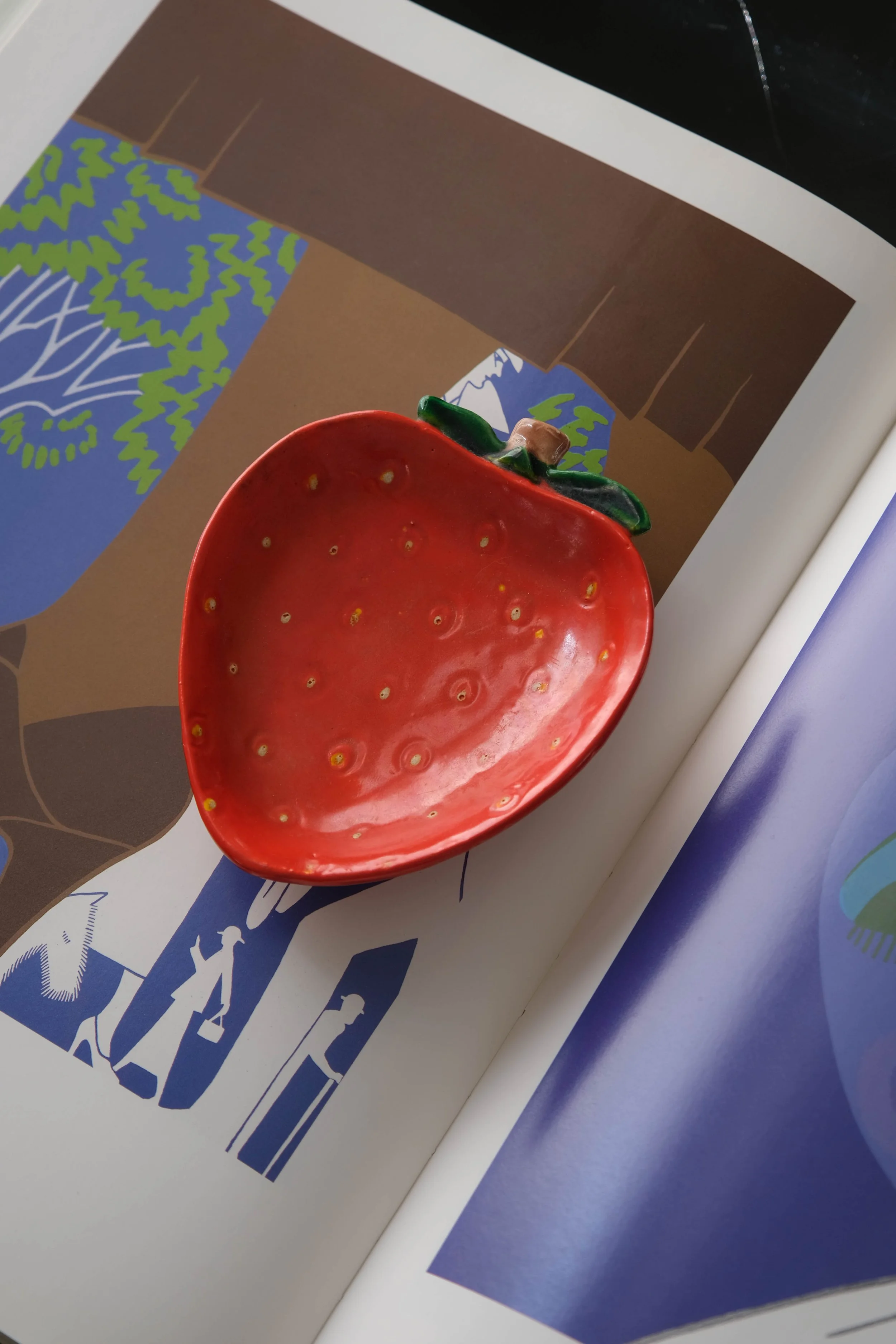 Japanese Strawberry Dish
