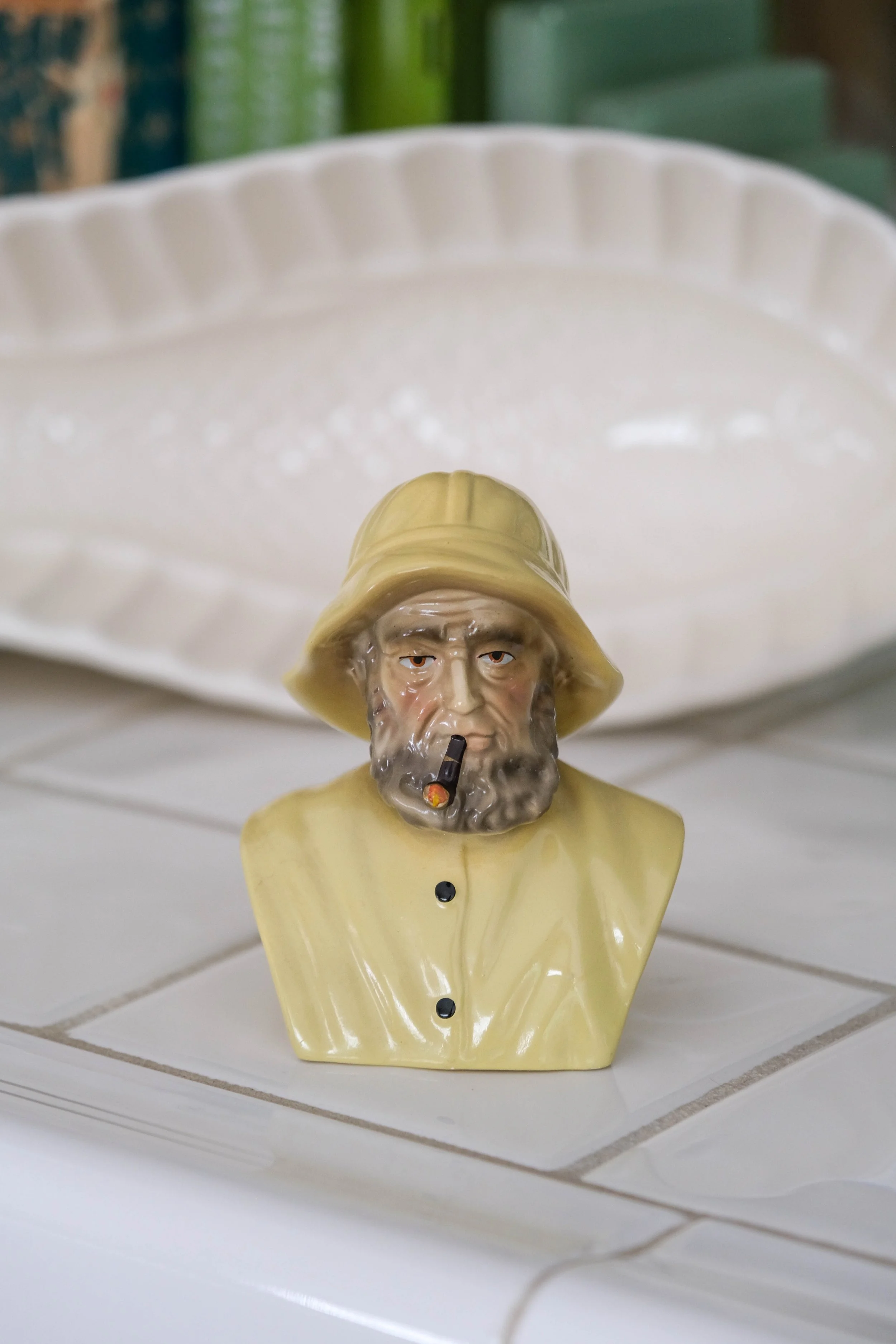 Mid Century Old Salt Sea Captain Bust