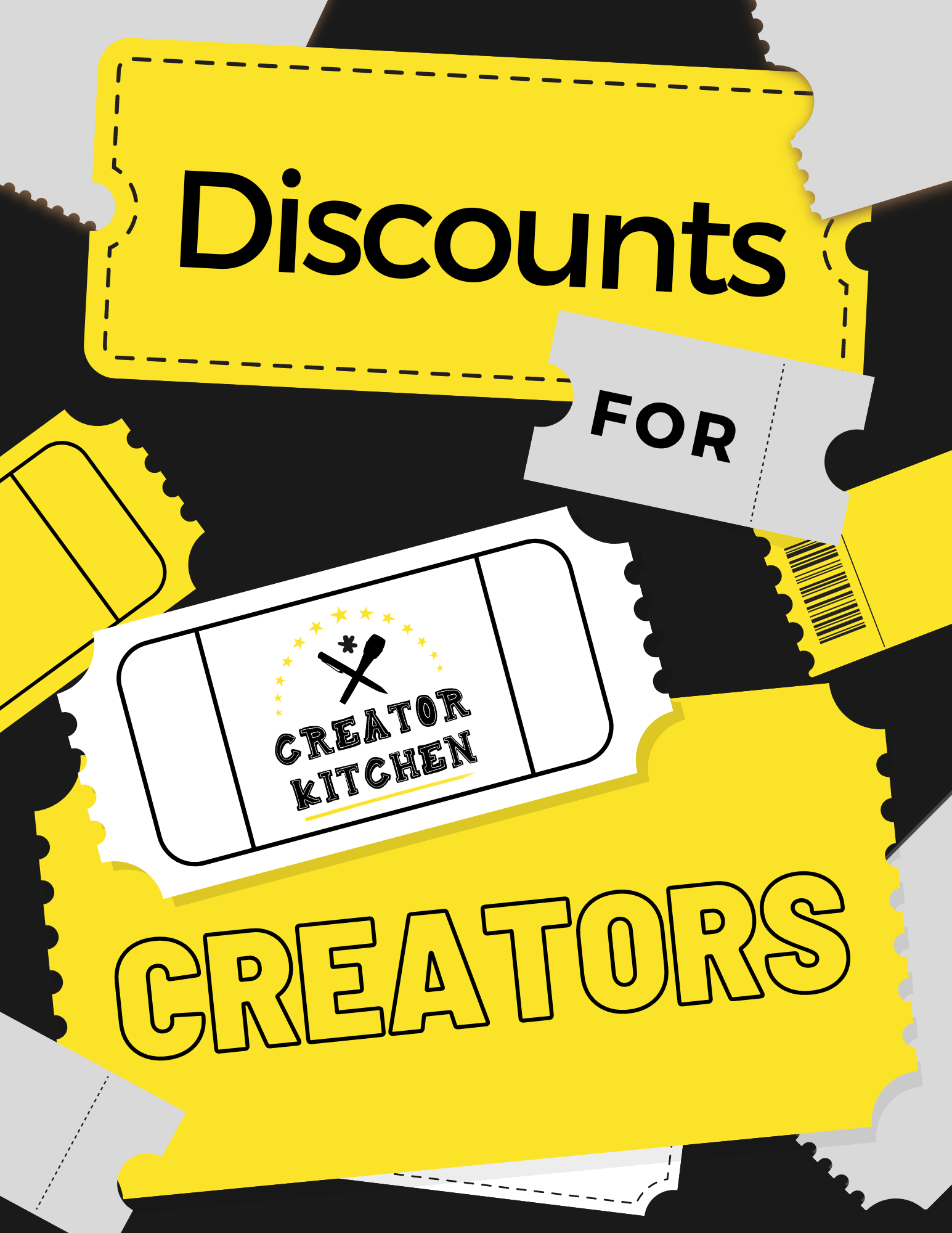 Discounts on Creative Tools