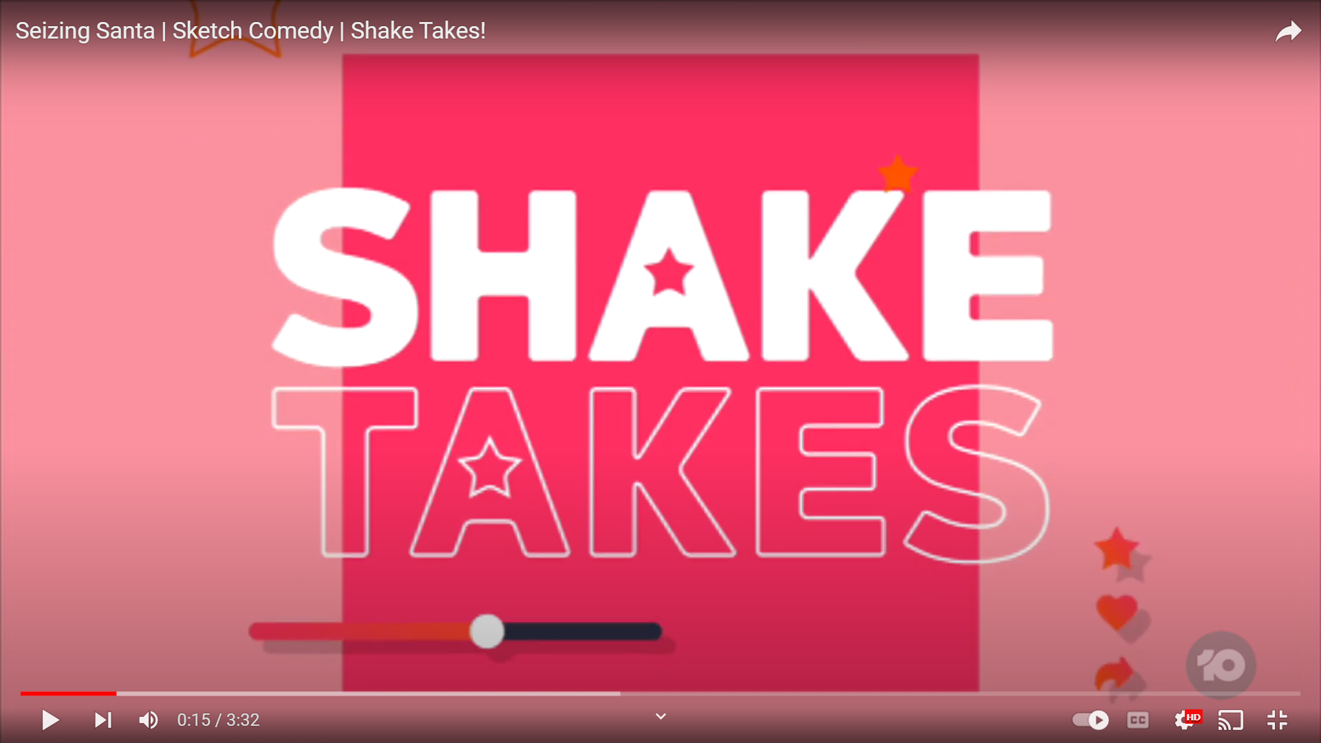 'Seizing Santa', produced for Shake Takes, Network Ten. 
He was six years old when it happened. A mere child! Santa let Luke down and now it’s time for revenge! Luke has a master plan, but can it outwit the stealth of Santa Claus?!