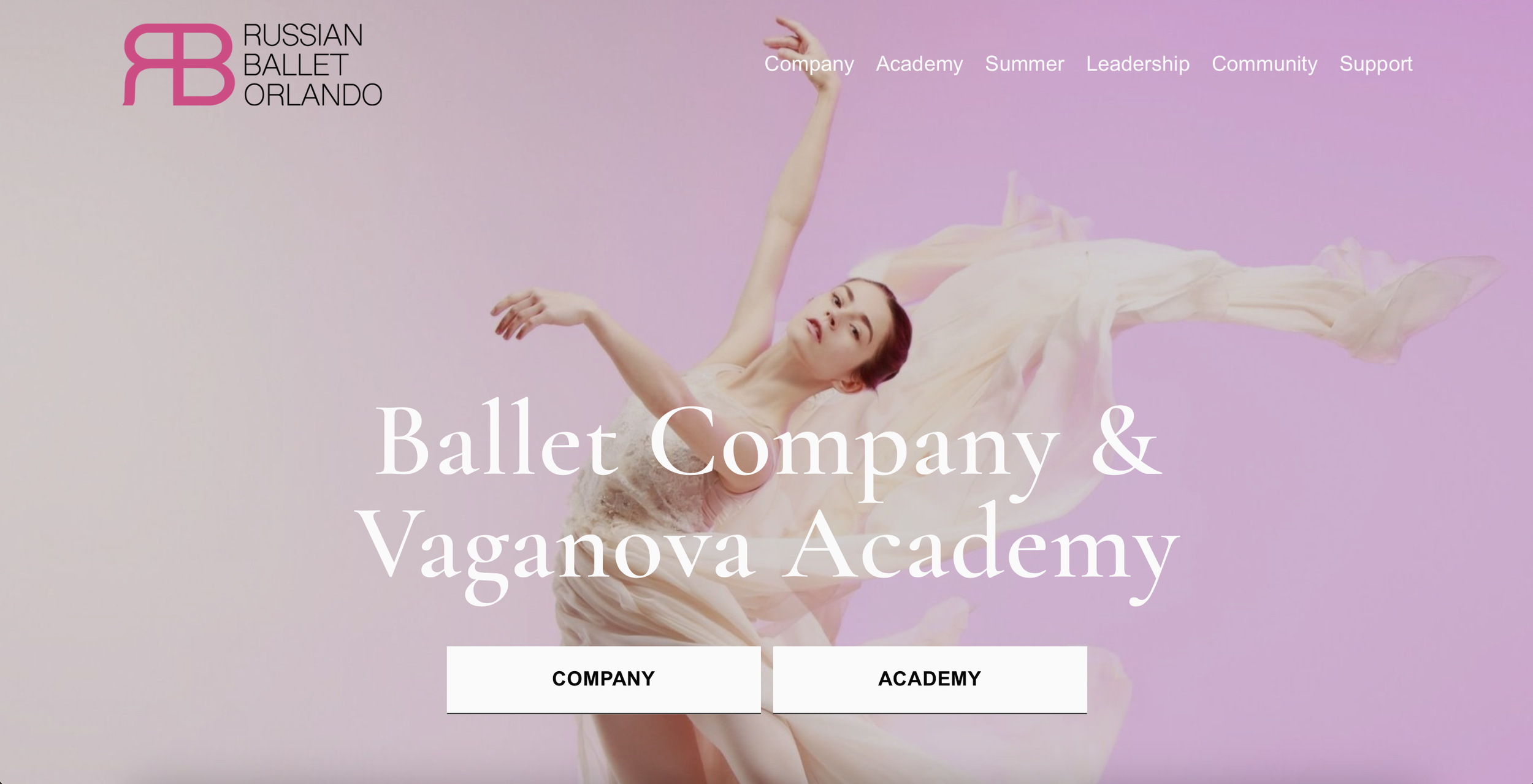 Classical Ballet Company — Russian Ballet Orlando