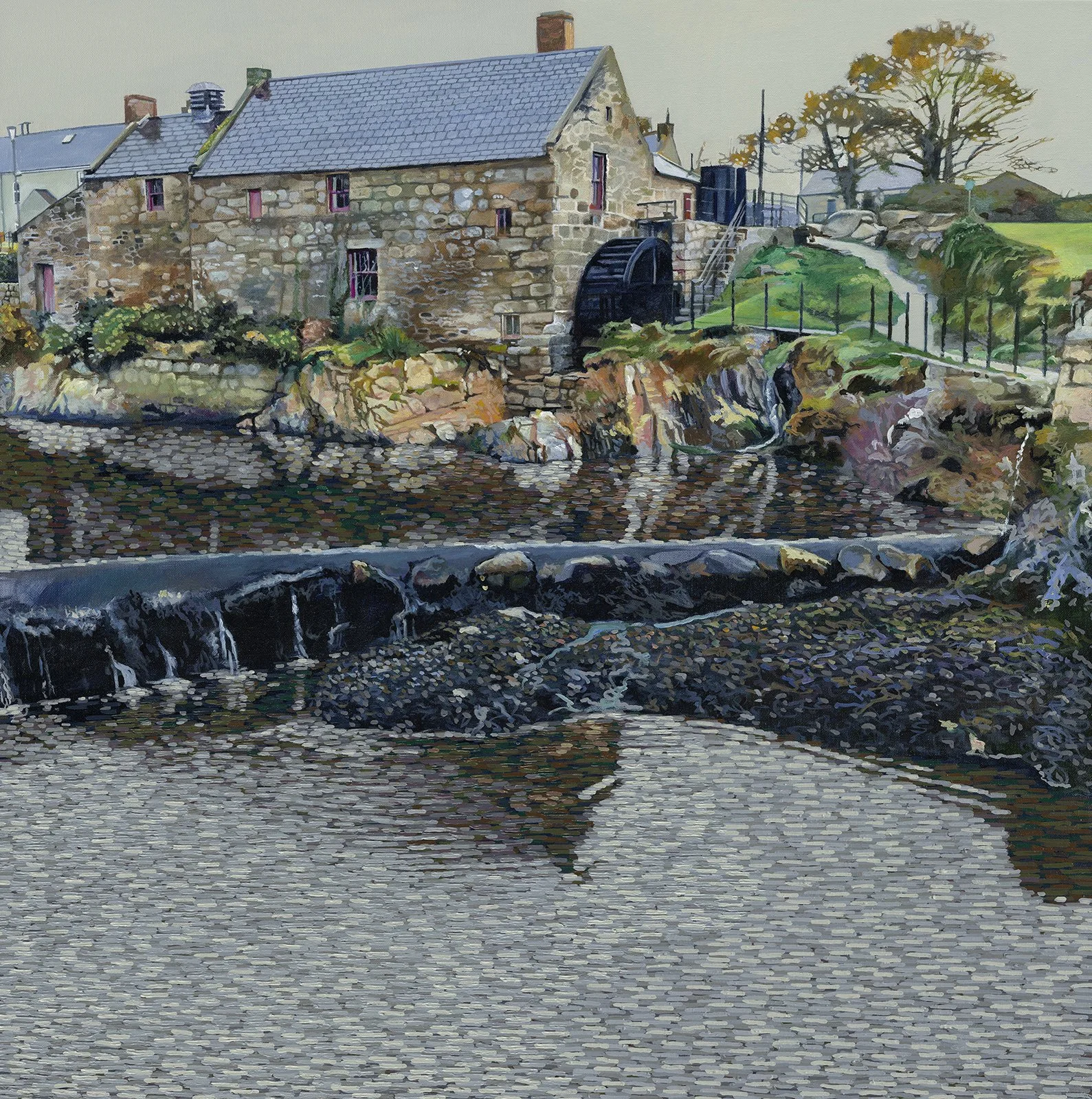 'Annalong Mill At Winter'
