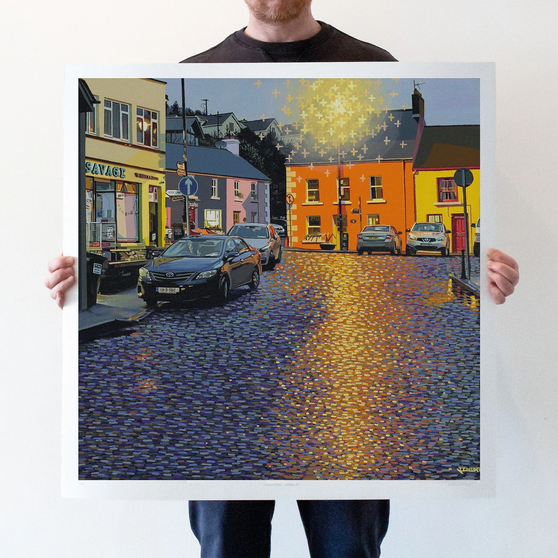 Exploring Carlingford dusk unmounted.jpg