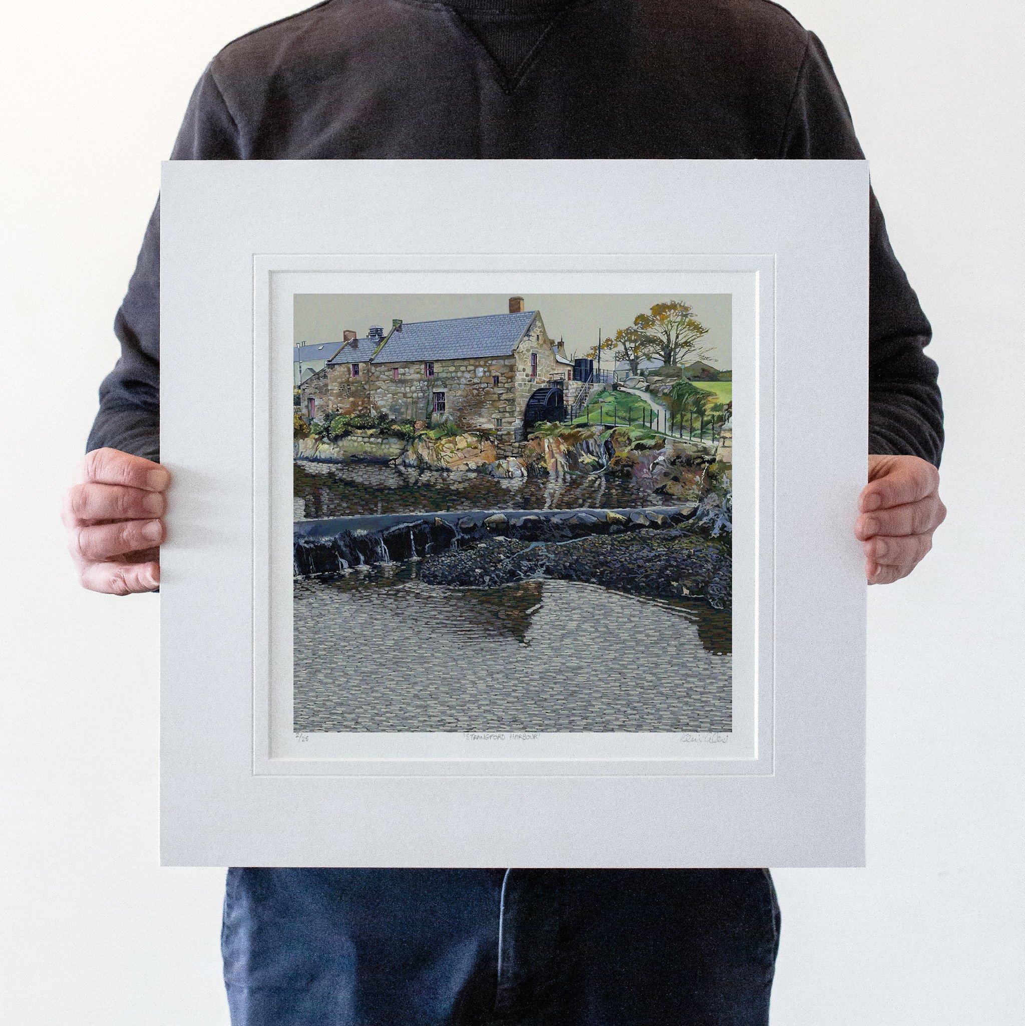 Annalong Mill At Winter Mounted.jpg