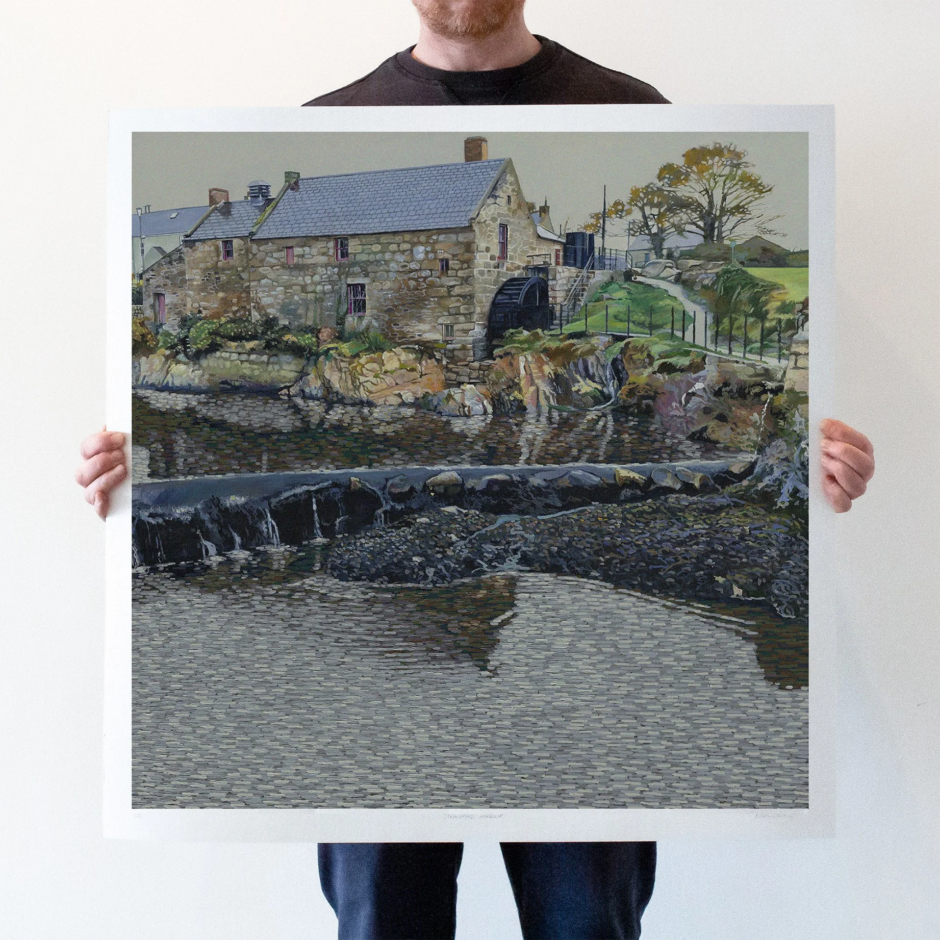 Annalong Mill At Winter Unmounted.jpg