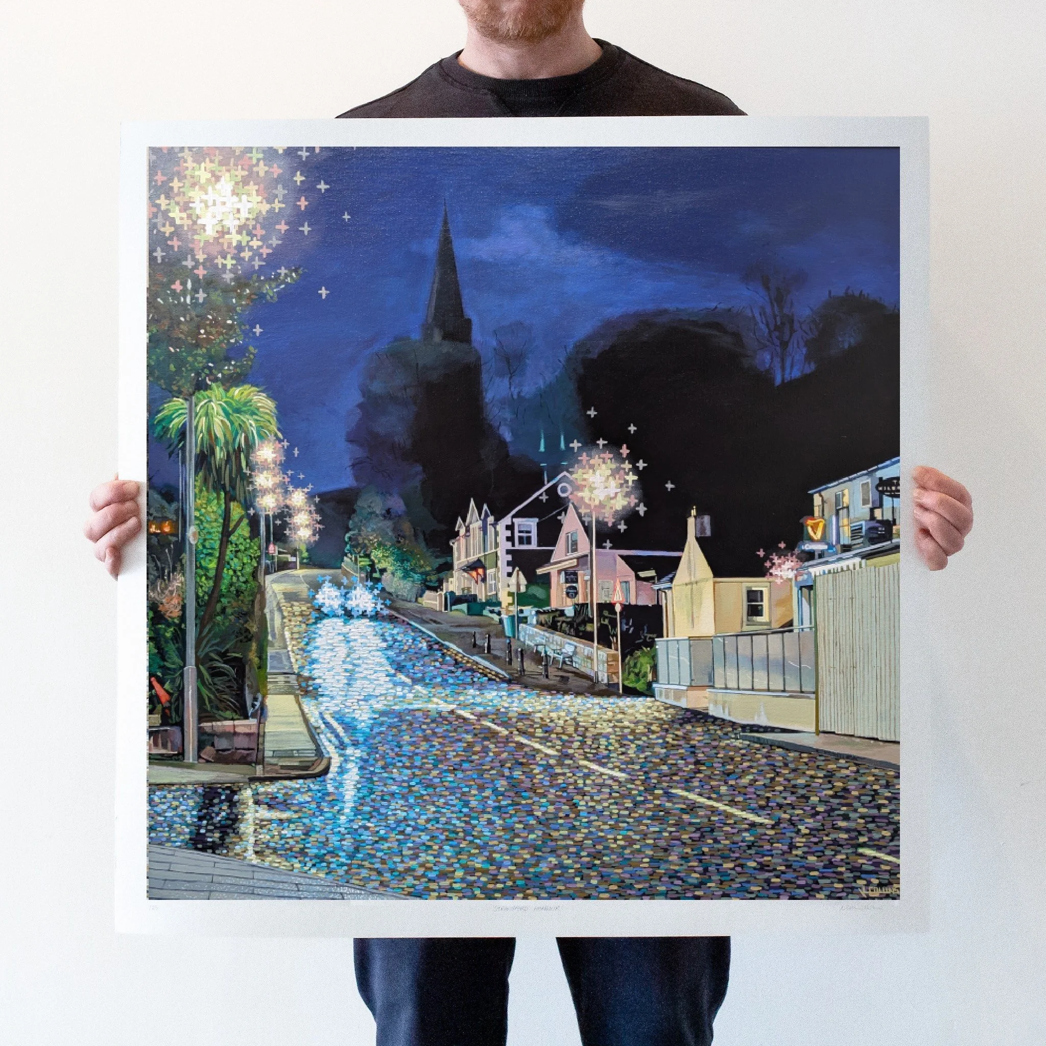 Unmounted evening light in rostrevor.jpg