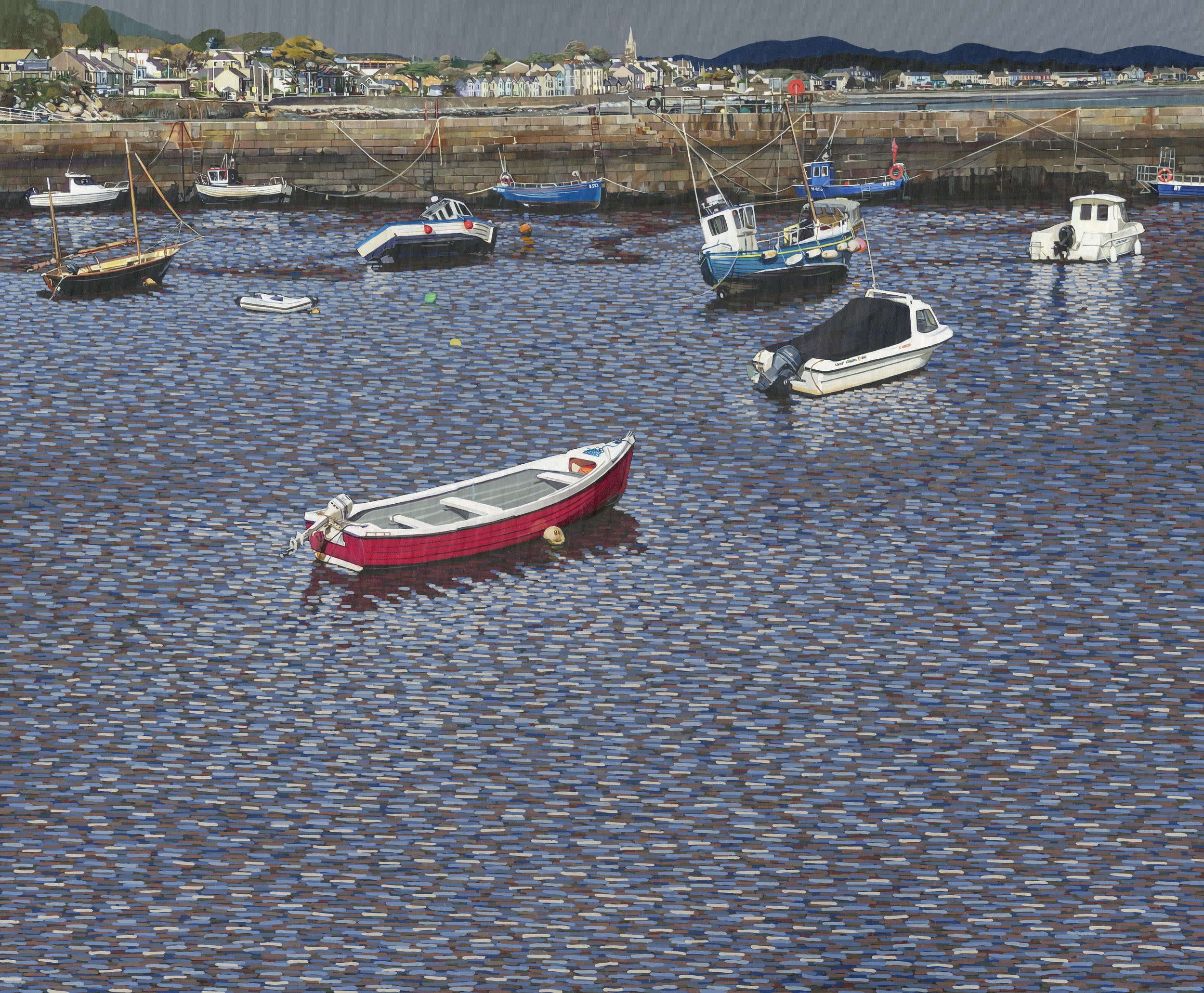 'Low Tide At Newcastle Harbour'