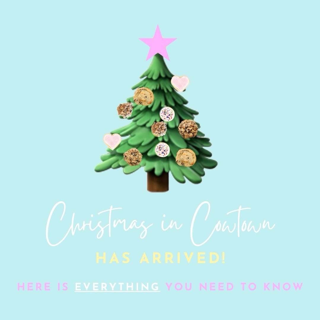 🎄✨Christmas in Cowtown &lsquo;24 is finally here!🤠

Come find us THIS WEEK @christmasincowtown at Booth #943 for ALL the *cookie singles* your 🩷 desires! 🍪

10/9 - 10/13 🎄🤠

WED, 10/9: private shopping
THURS, 10/10 : 12pm-7pm
FRI, 10/11: 9am-7p