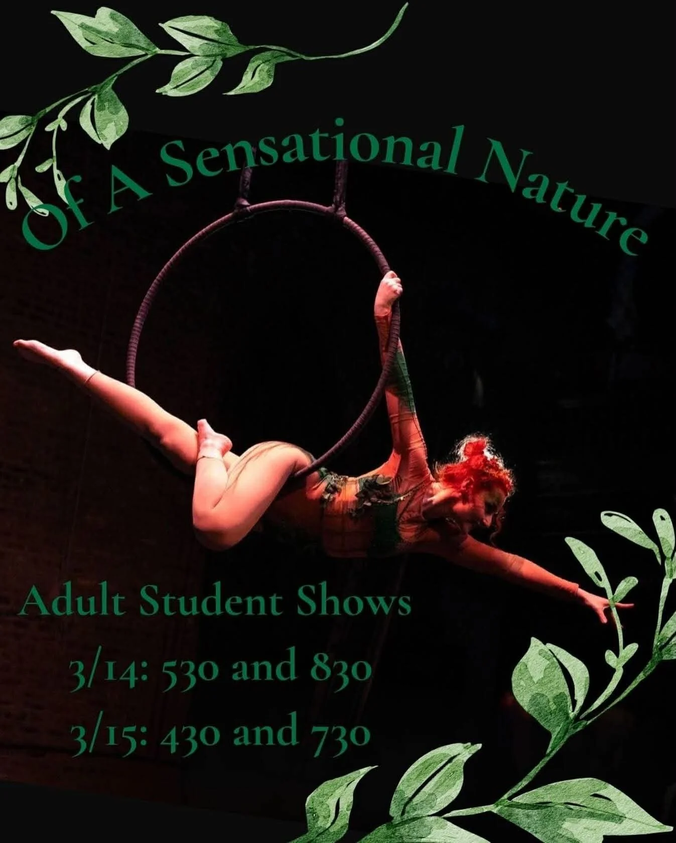 Of A Sensational Nature: A Circus Take on Plants, Animals, and Nature