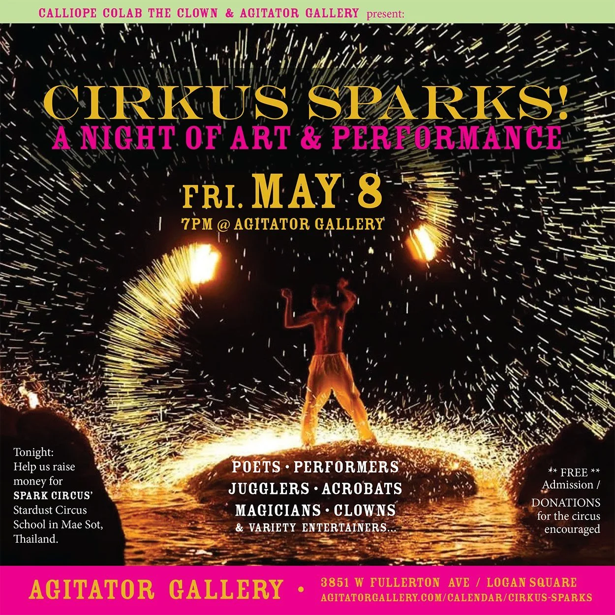 Cirkus Sparks: A Benefit for Spark Circus
