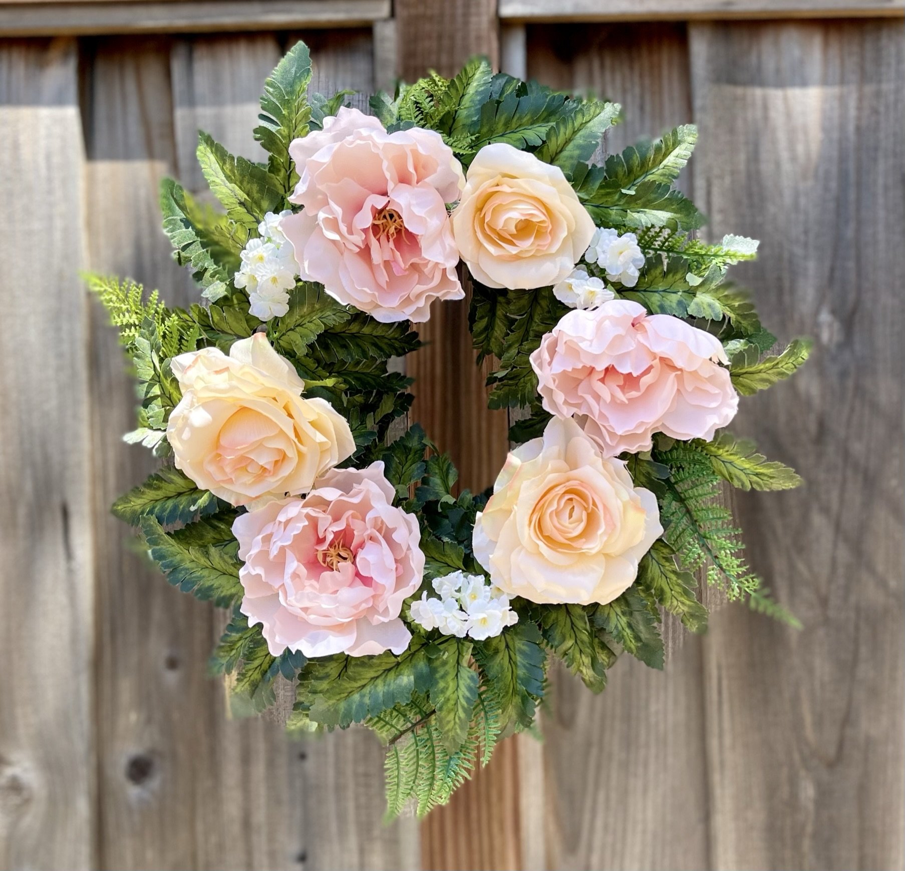 Peonies and Roses