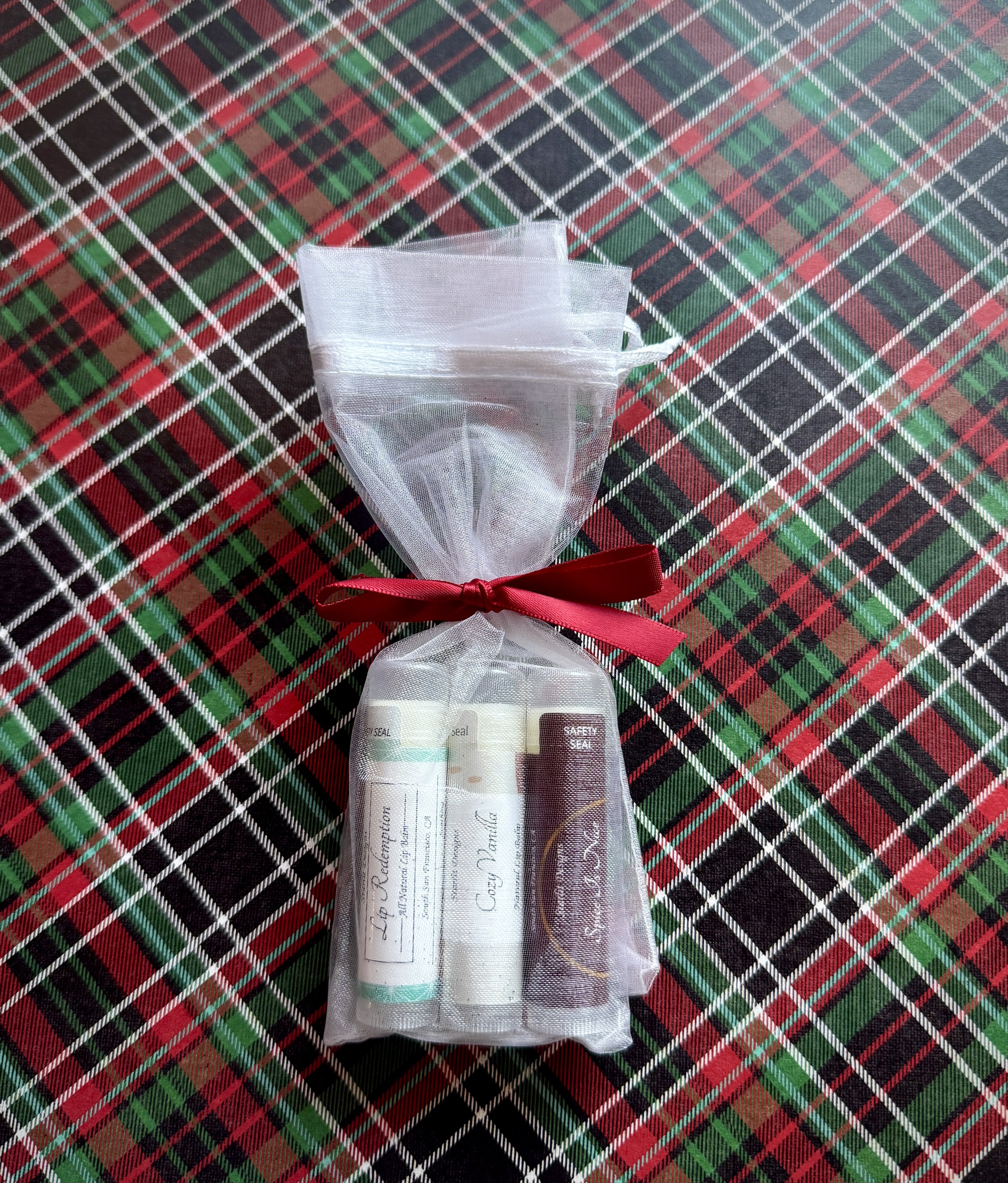 All Natural Lip Balm Trio Set