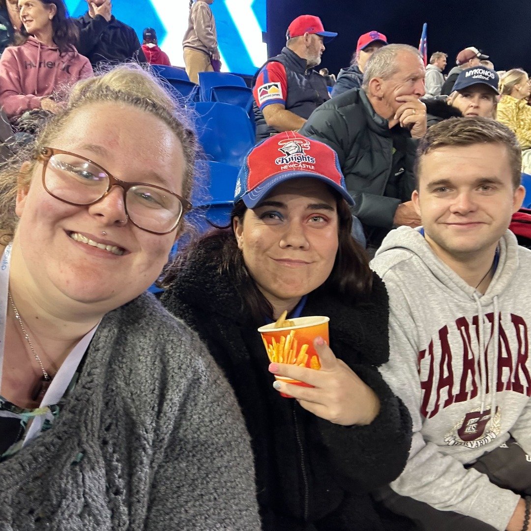 We have a confession - we're huge Knights fans! 🏉 We had so much fun at one of the Knights' recent games - and now we can't wait to go back! What's your favourite  rugby team to follow?