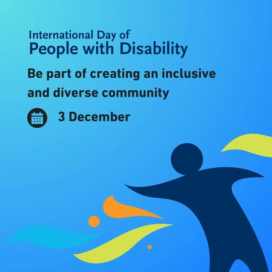 International Day of People with Disability (IDPwD) is held on 3 December each year. 

It is a day to raise community awareness, understanding and acceptance of the 5.5 million people with disability in Australia.

Be part of creating an inclusive an