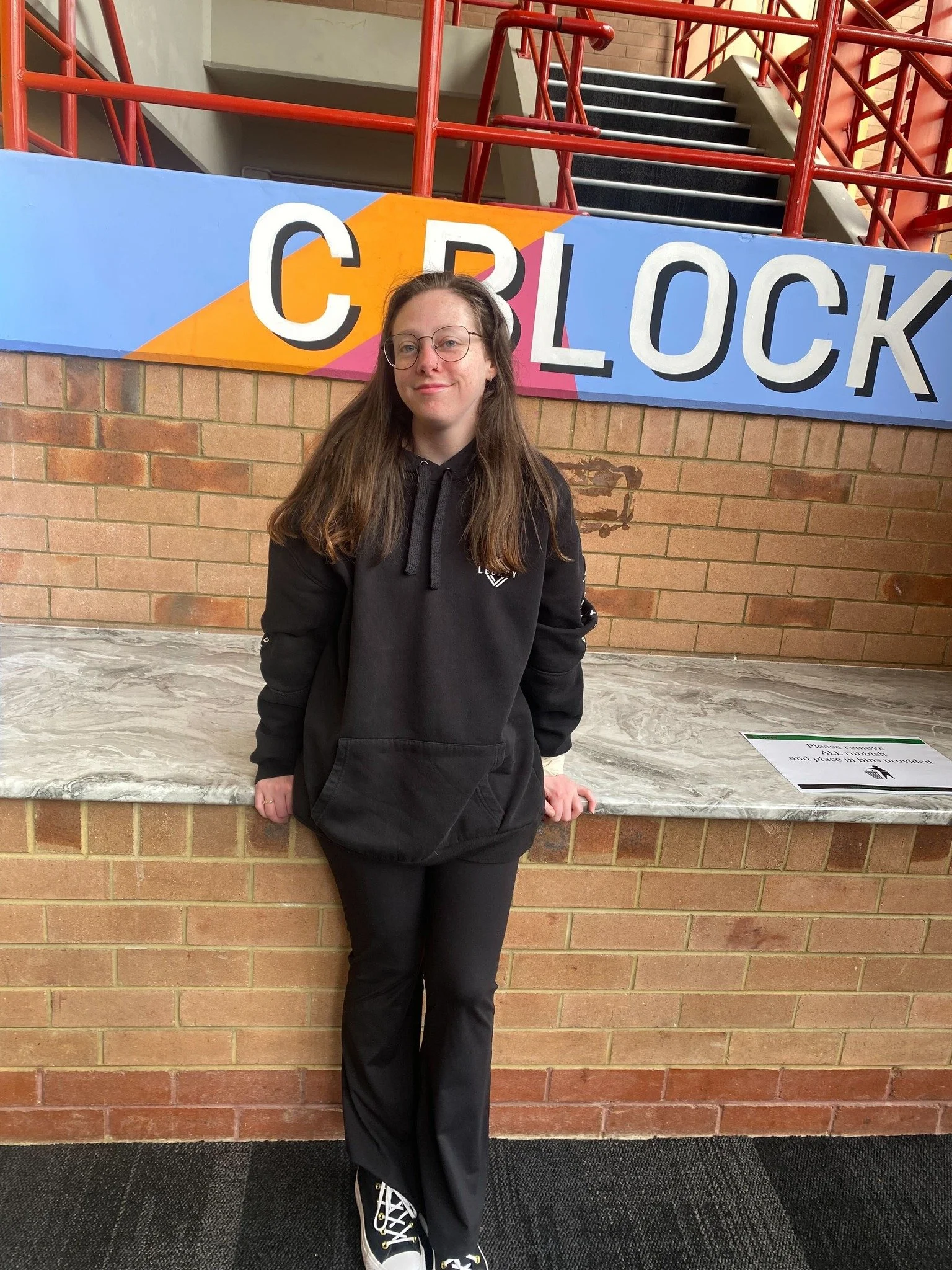 KT had her first day back to tafe after several years 👏 We're so proud of her and her team for making this happen! Smashing goals.